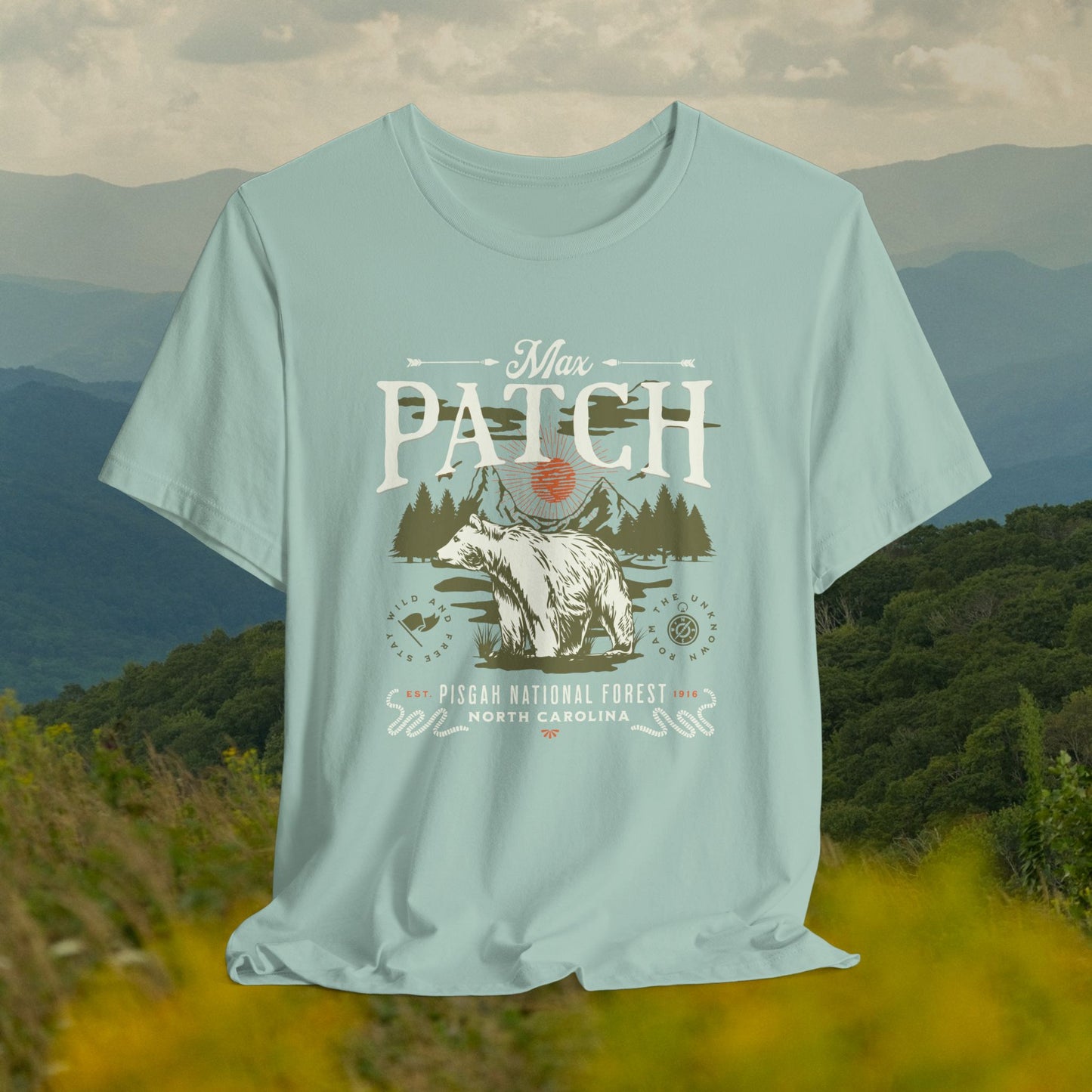 Max Patch Mountain Graphic Tee