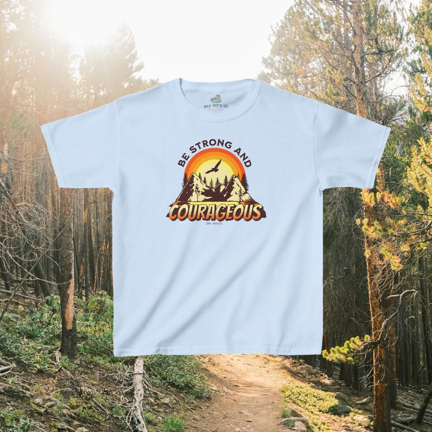 Kid's Strong & Courageous Tee