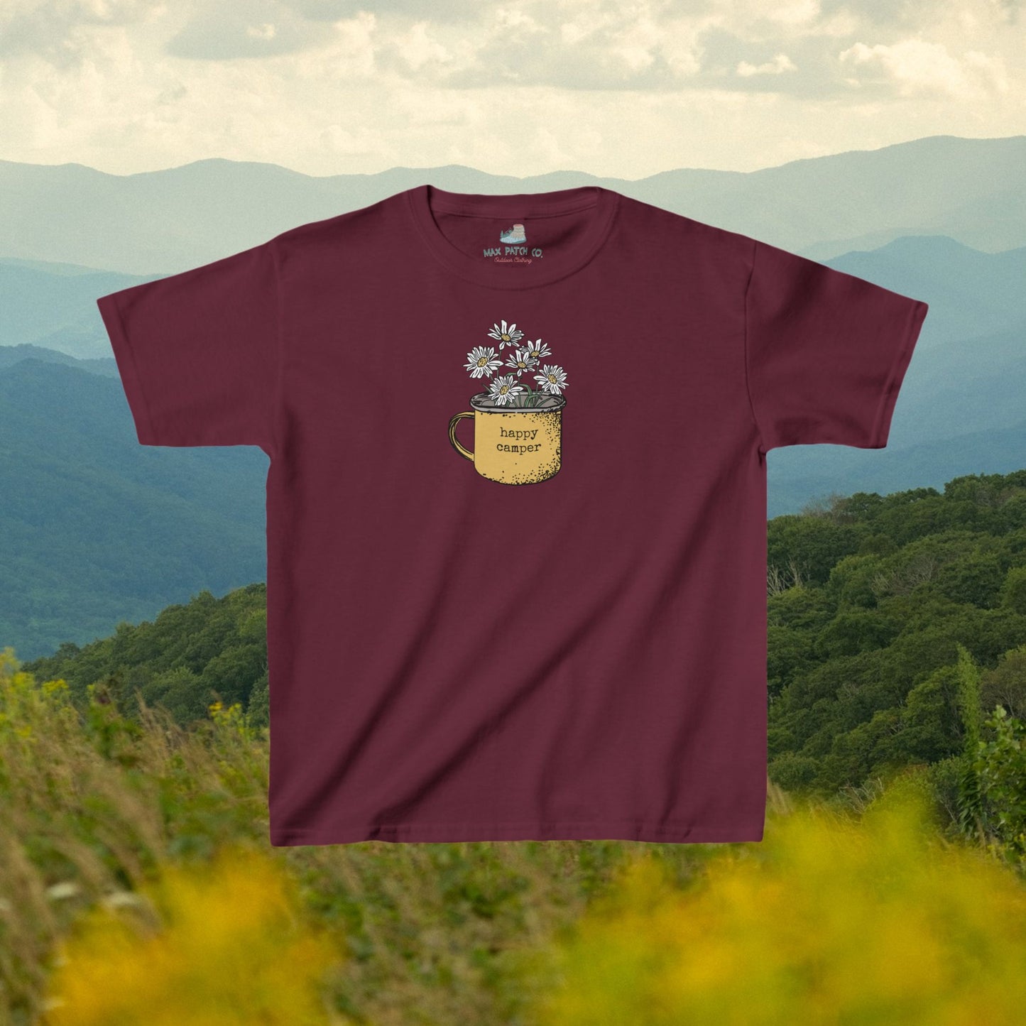 Girl's Happy Camper Tee