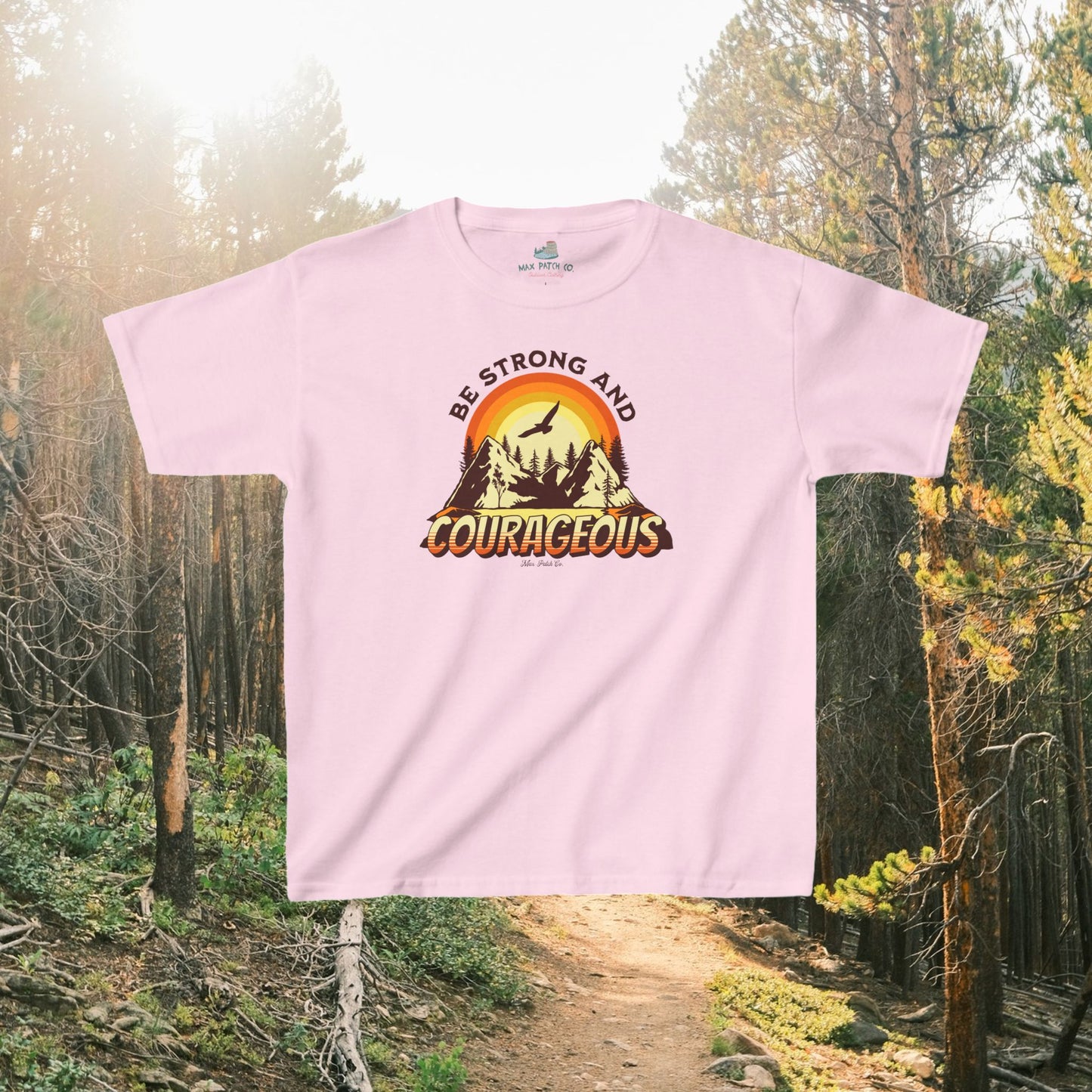 Kid's Strong & Courageous Tee