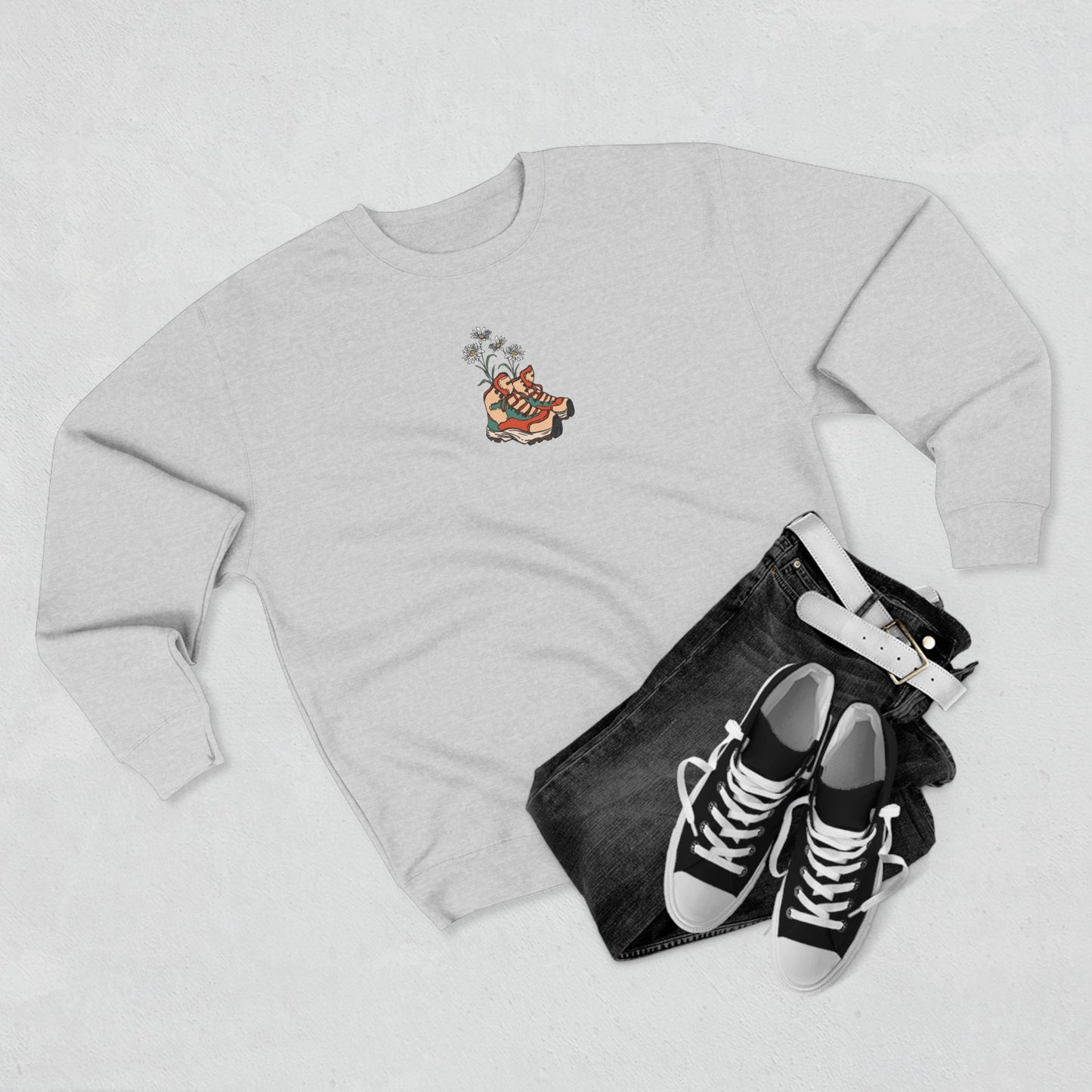 Blooming Boots Sweatshirt