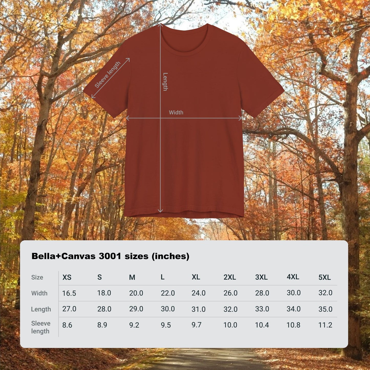 In The Woods Graphic Tee - Bella