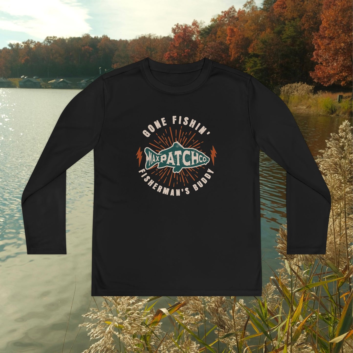 Youth Fisherman's Athletic Long-Sleeve Tee