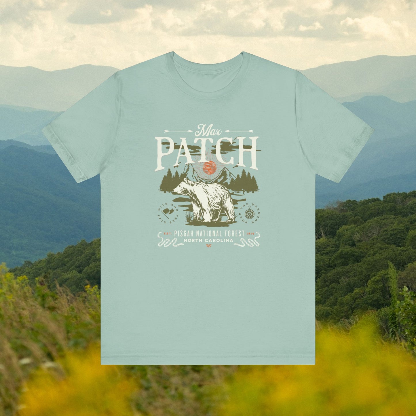 Max Patch Mountain Graphic Tee