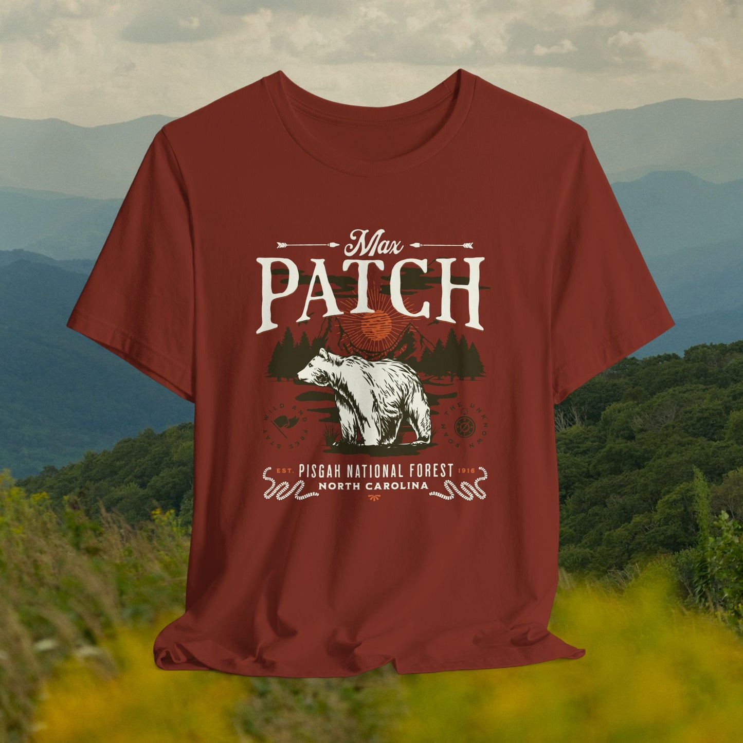 Max Patch Mountain Graphic Tee