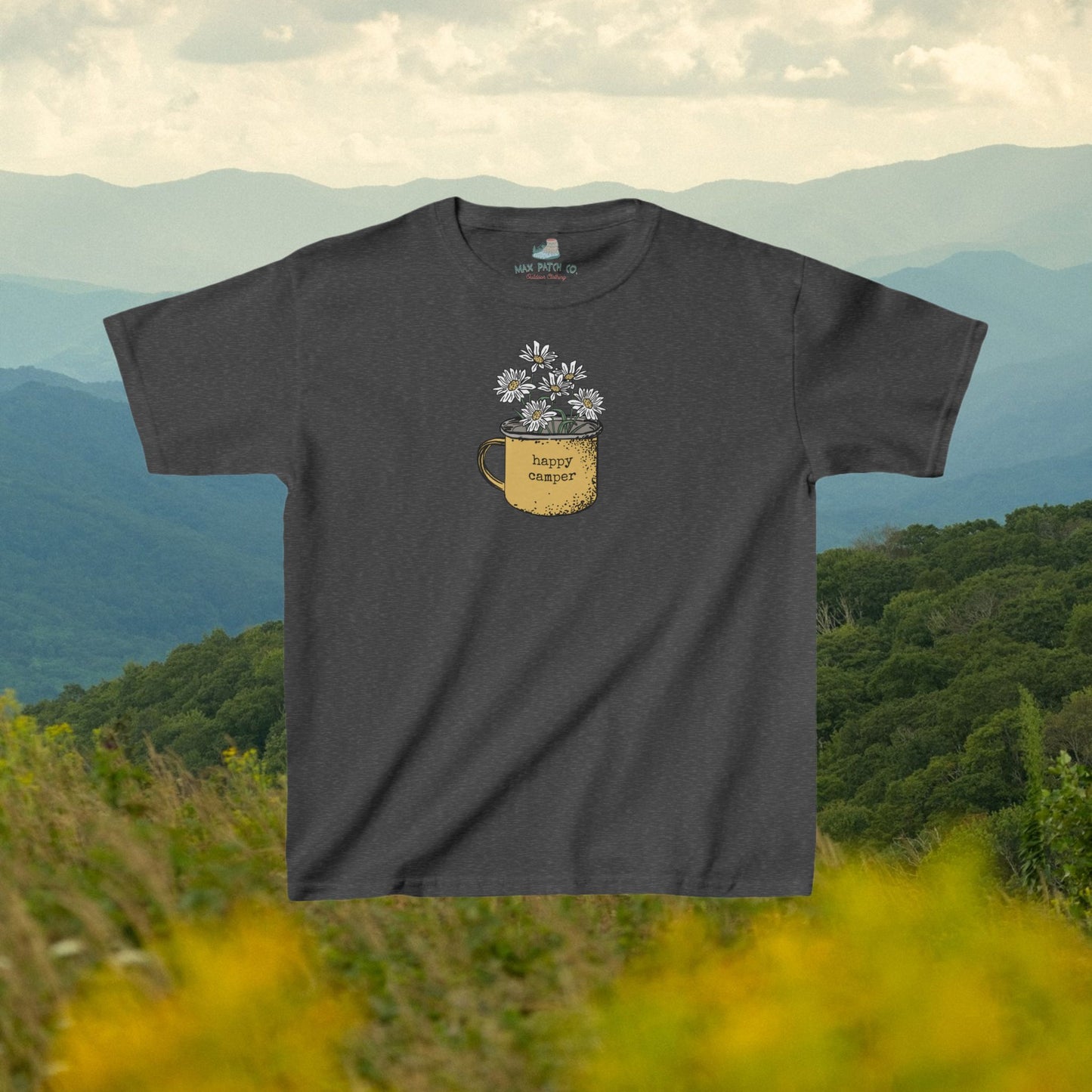 Girl's Happy Camper Tee