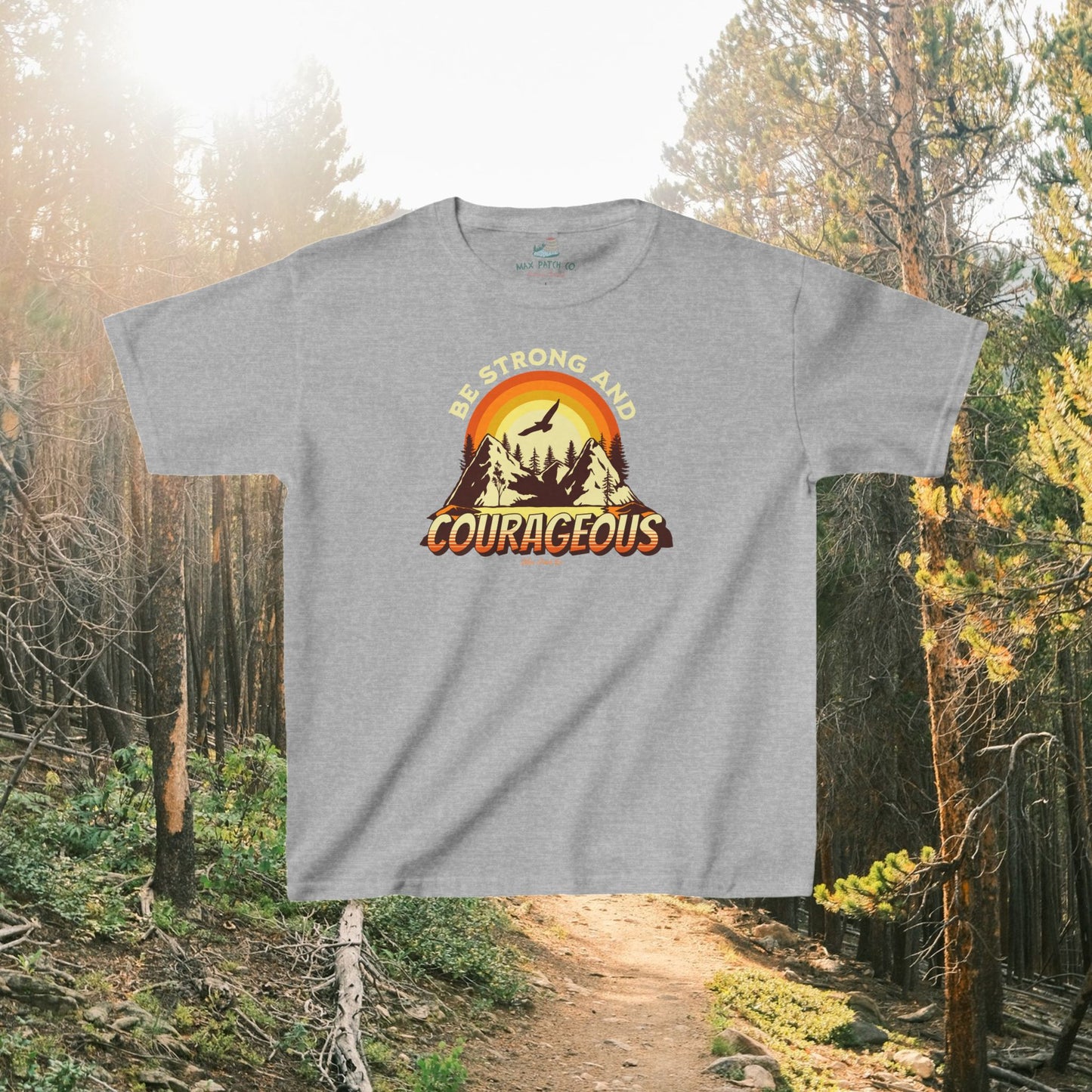 Kid's Strong & Courageous Tee