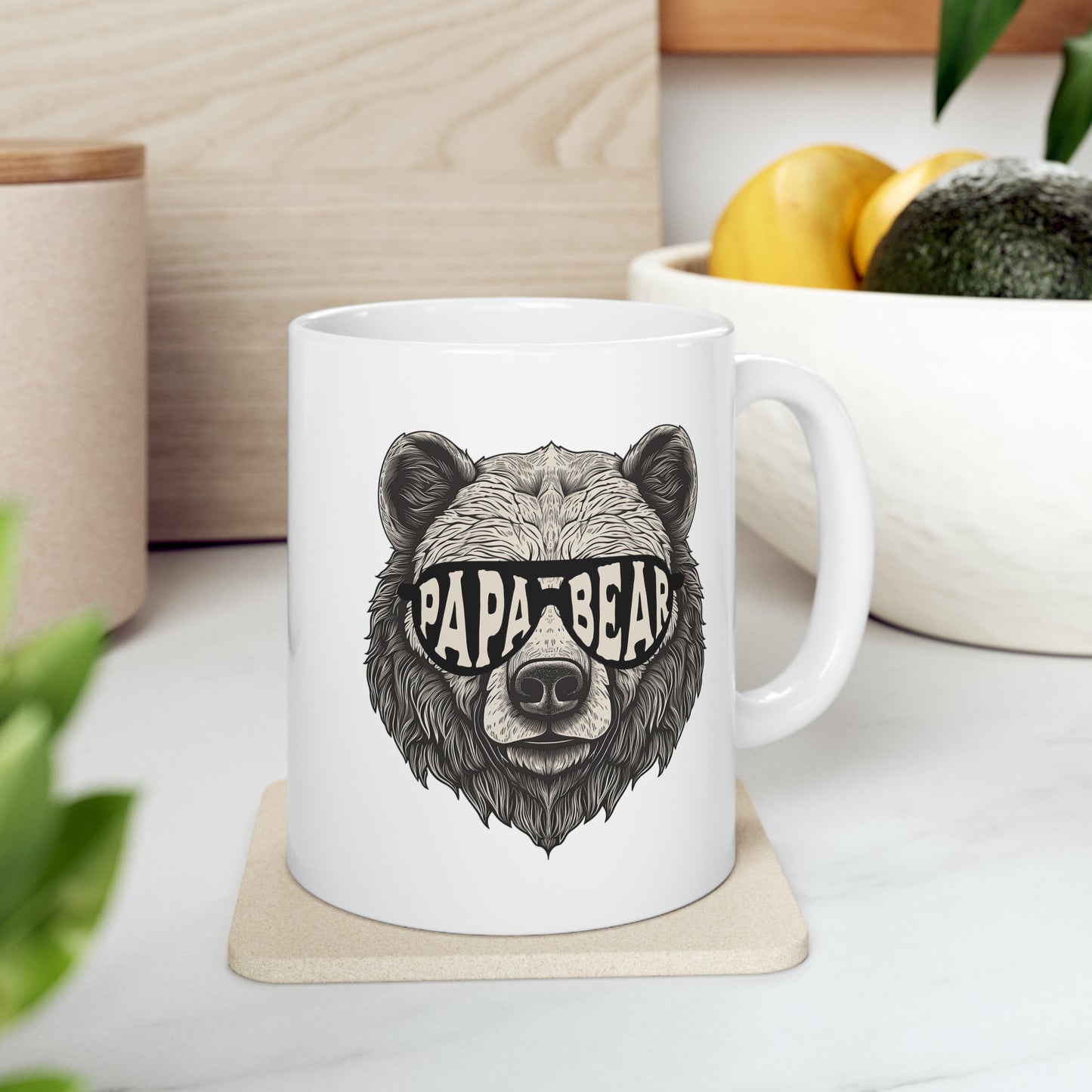 Ceramic Papa Bear Mug