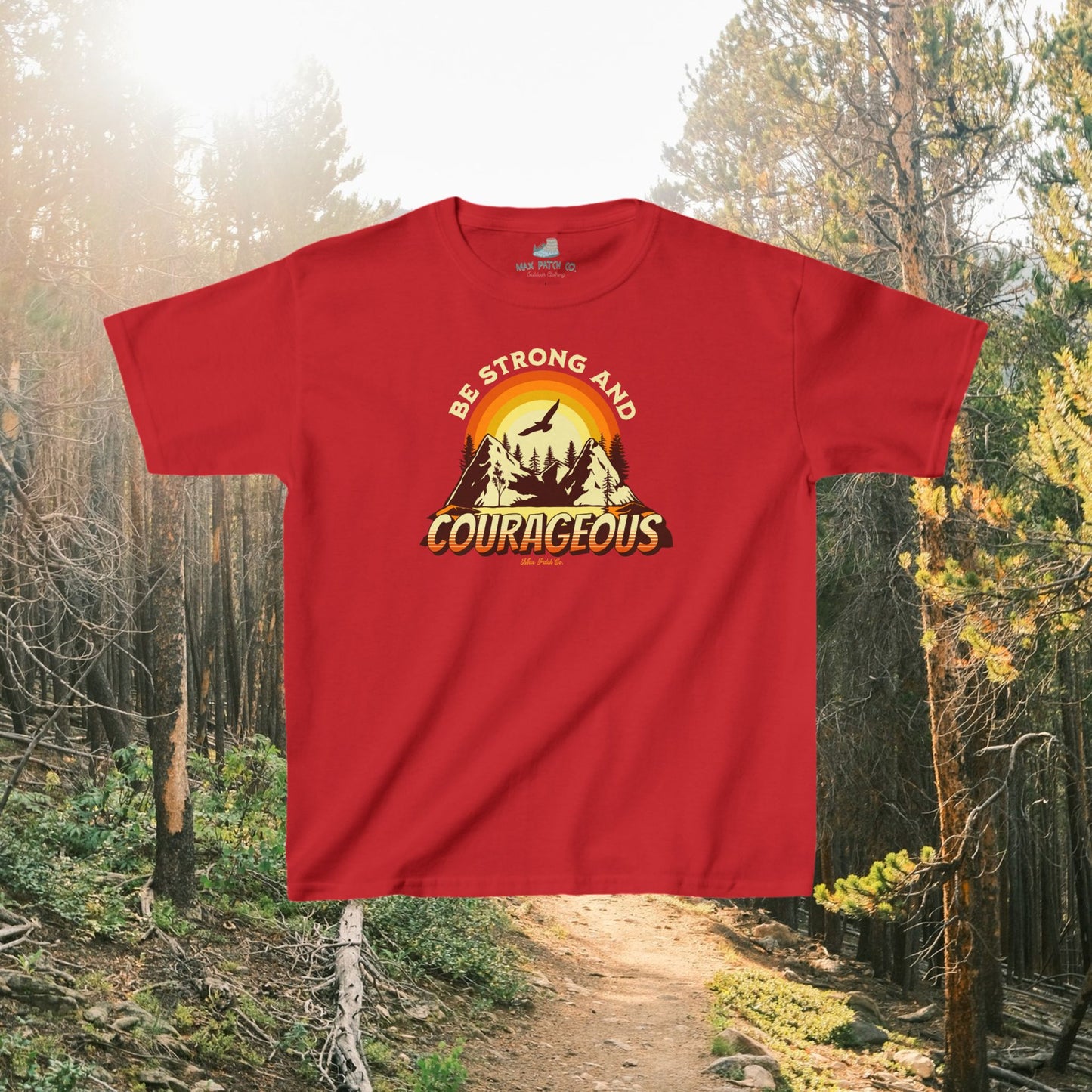 Kid's Strong & Courageous Tee