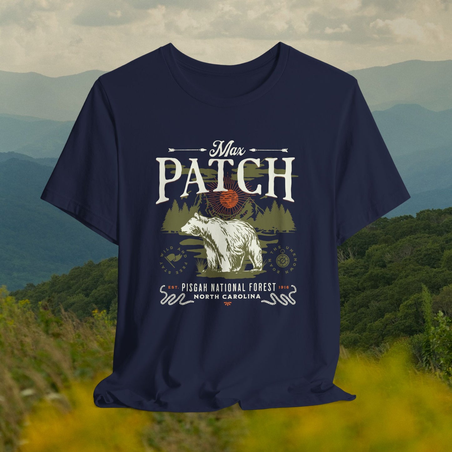 Max Patch Mountain Graphic Tee