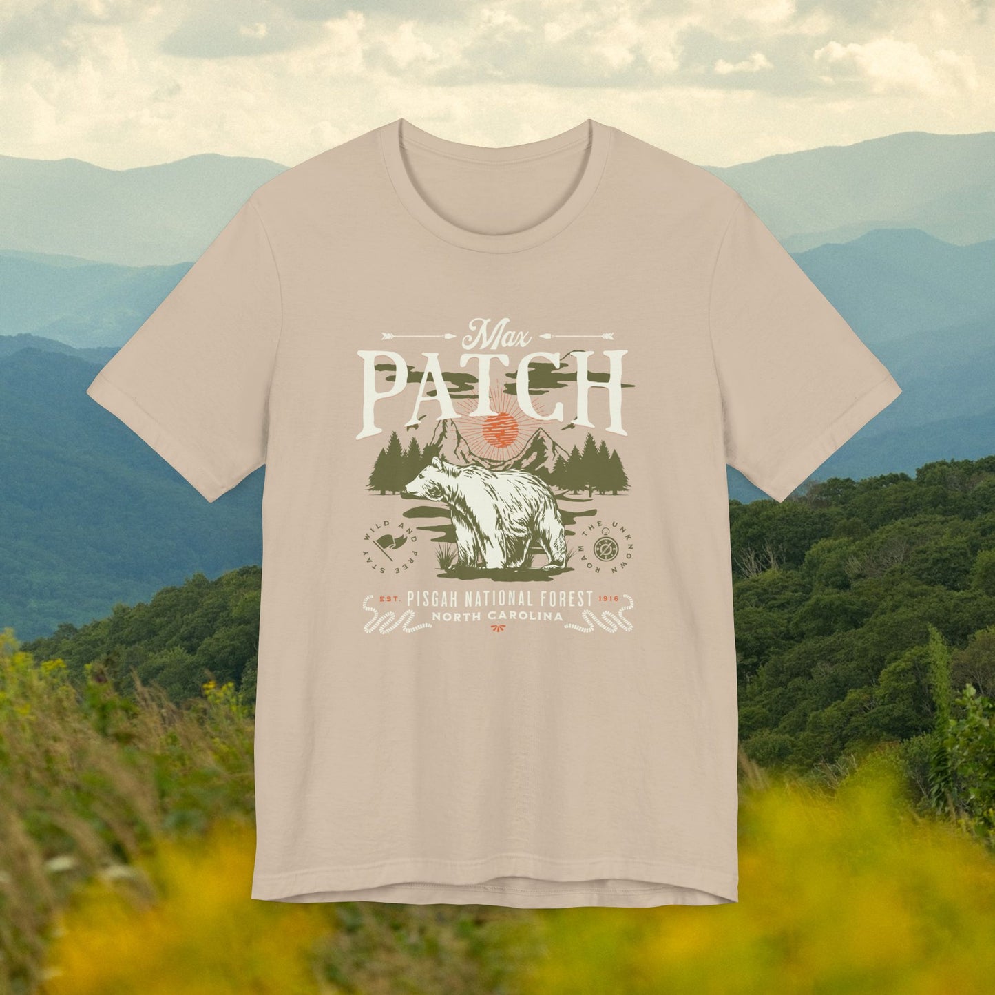 Max Patch Mountain Graphic Tee