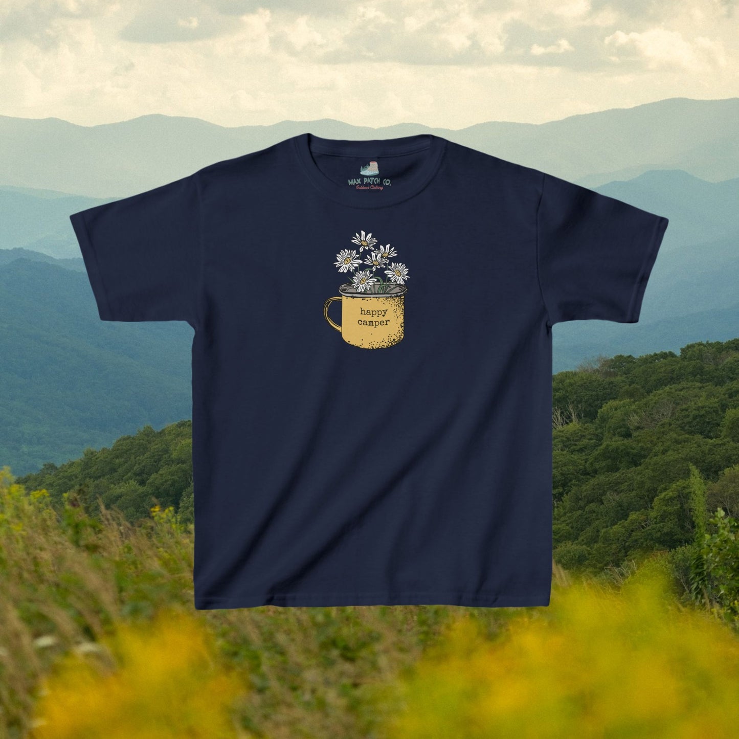 Girl's Happy Camper Tee