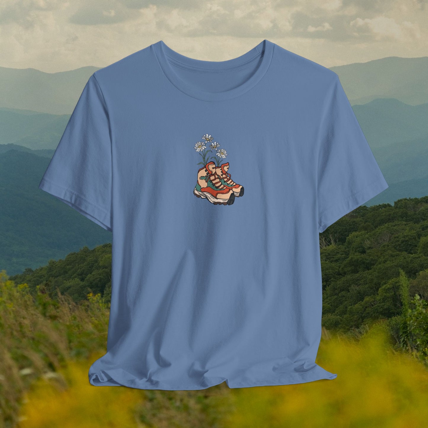 Women's Blooming Boots Graphic Tee