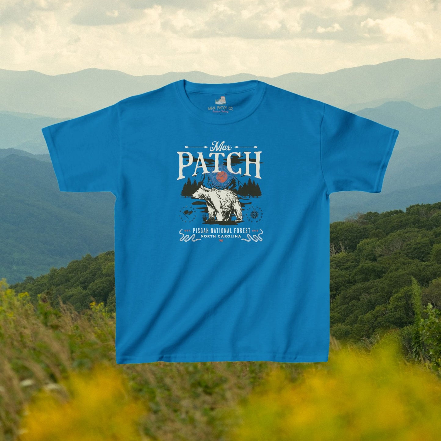 Kid's Max Patch Mountain Tee