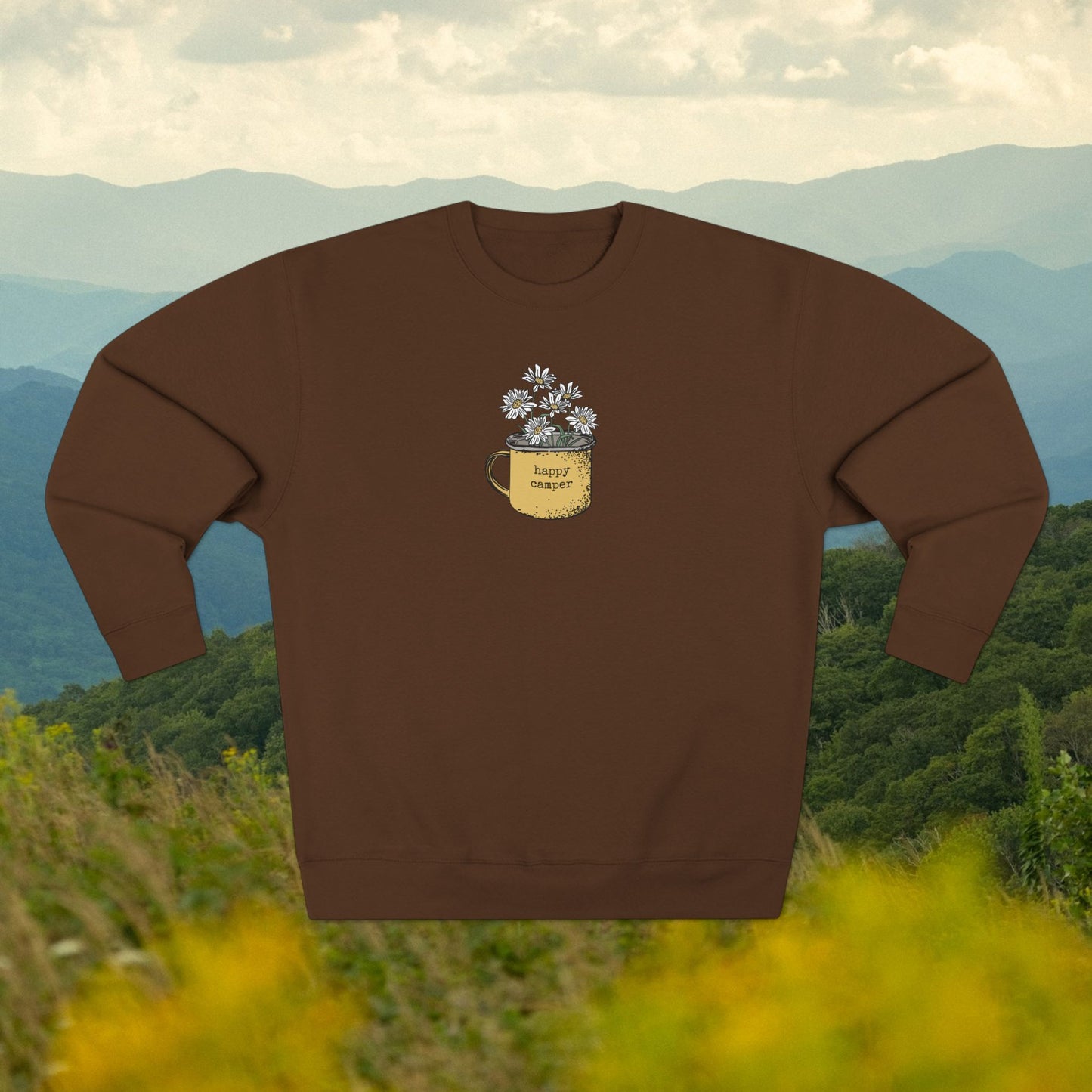 Women's Happy Camper Sweatshirt