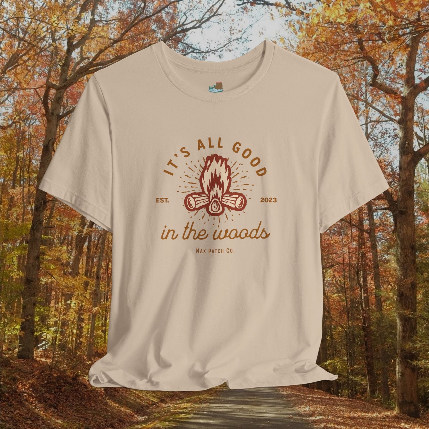 In The Woods Graphic Tee - Bella