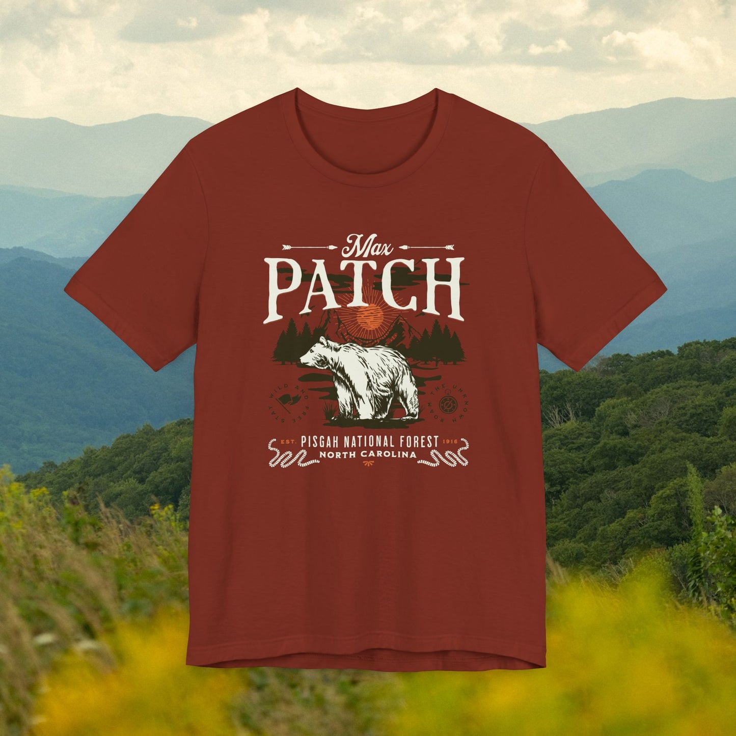 Max Patch Mountain Graphic Tee