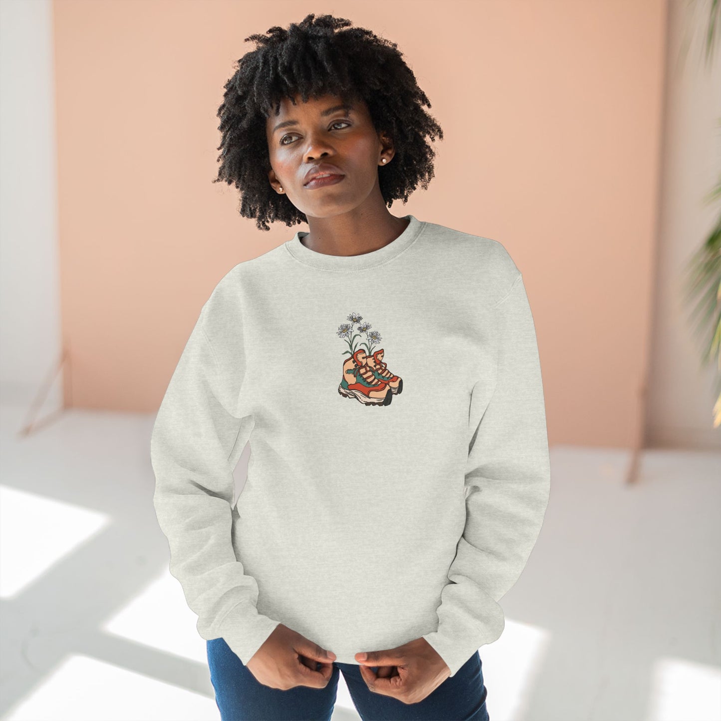 Blooming Boots Sweatshirt