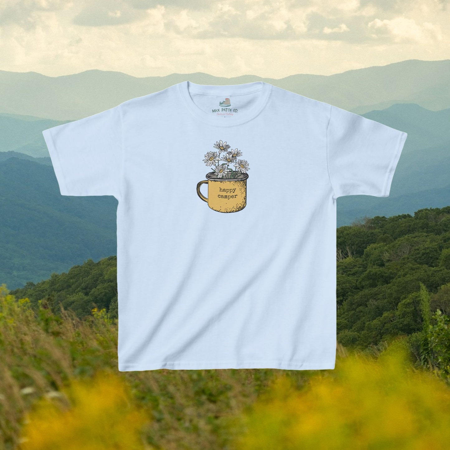 Girl's Happy Camper Tee