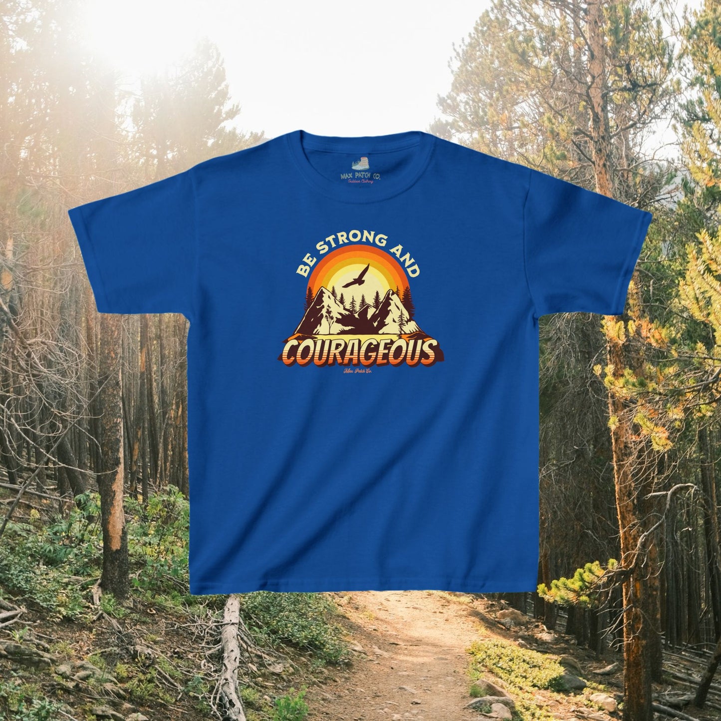 Kid's Strong & Courageous Tee