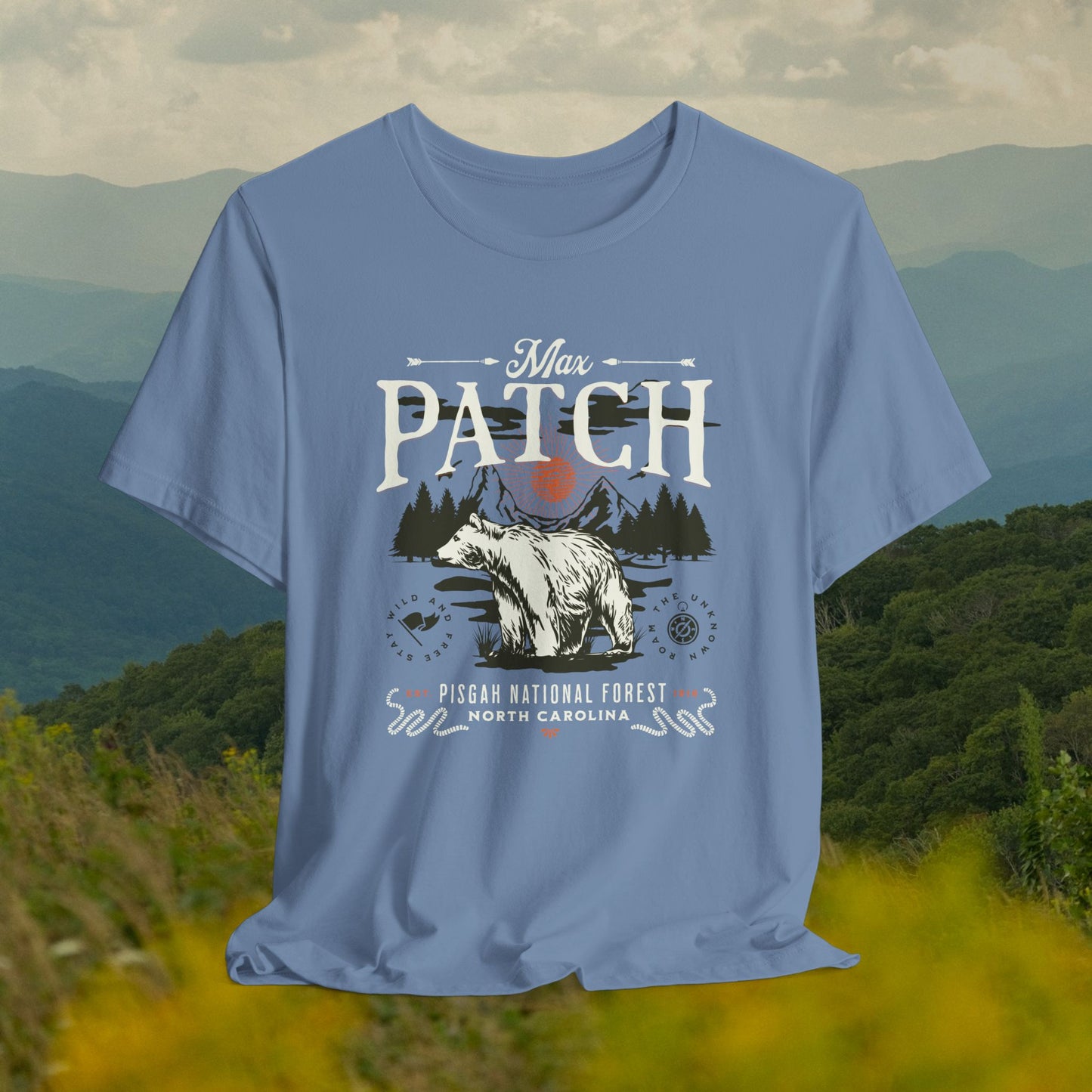 Max Patch Mountain Graphic Tee