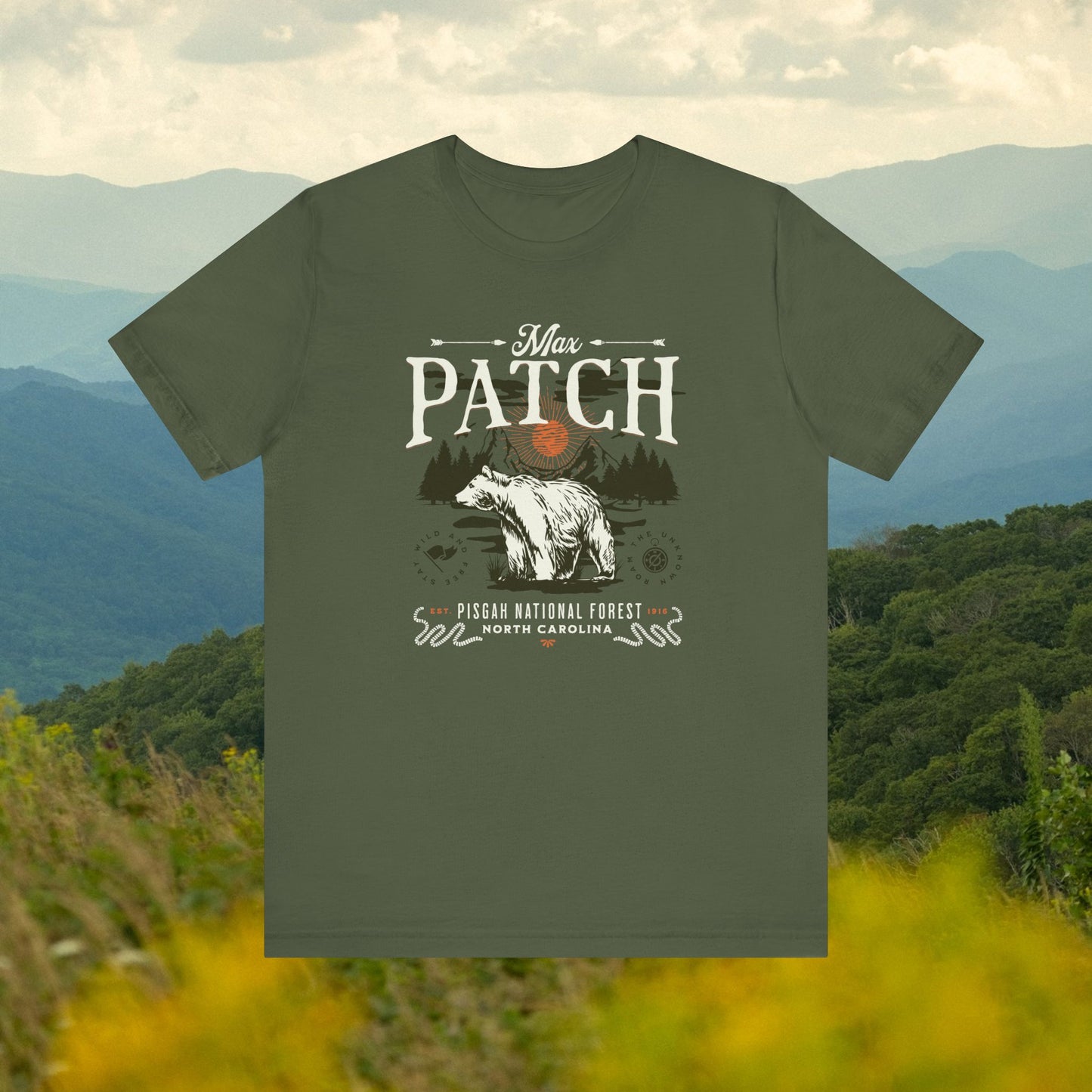 Max Patch Mountain Graphic Tee