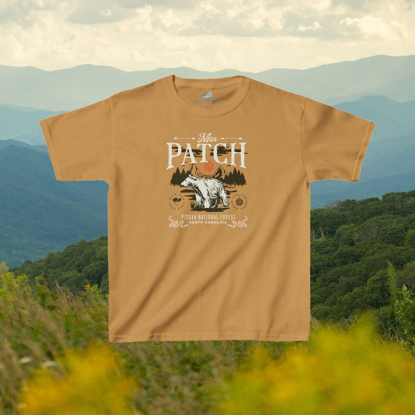 Kid's Max Patch Mountain Tee