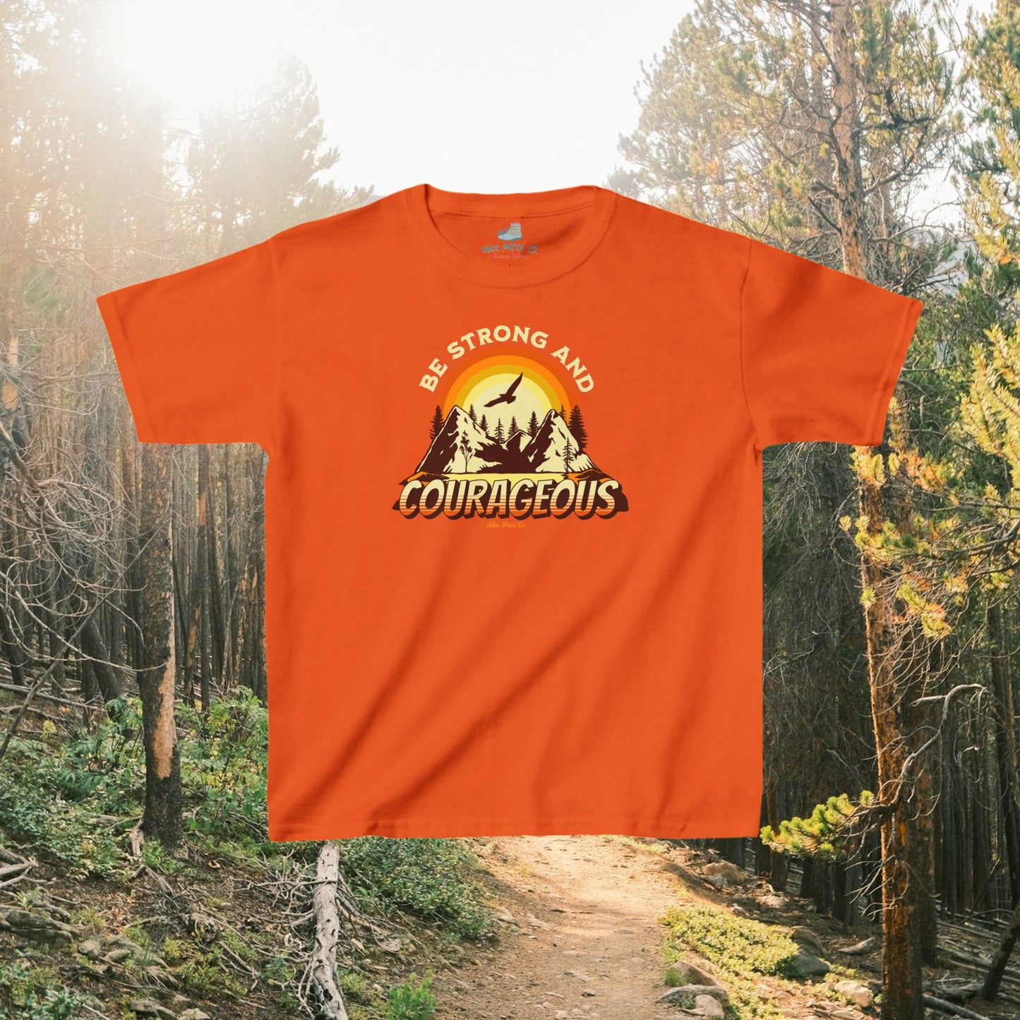 Kid's Strong & Courageous Tee