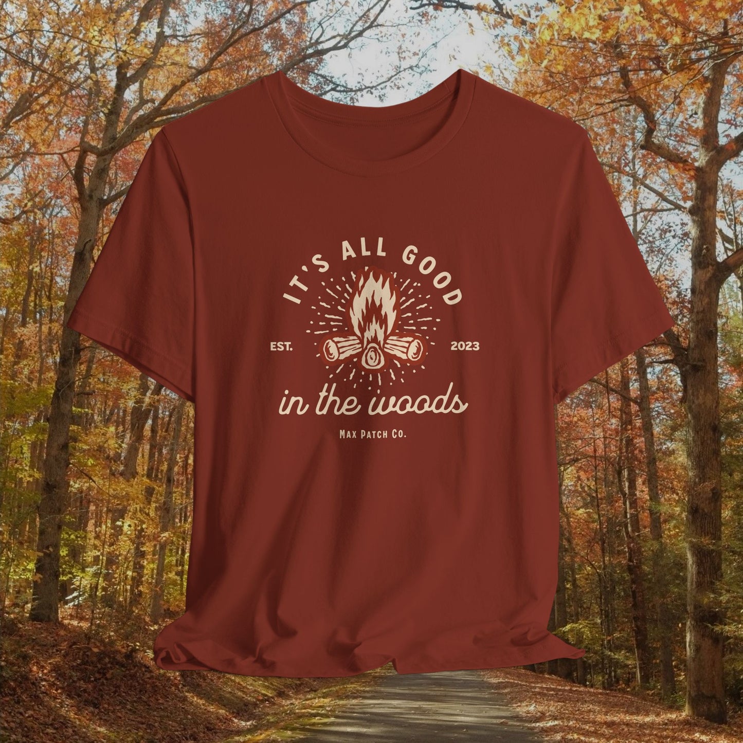 In The Woods Graphic Tee - Bella