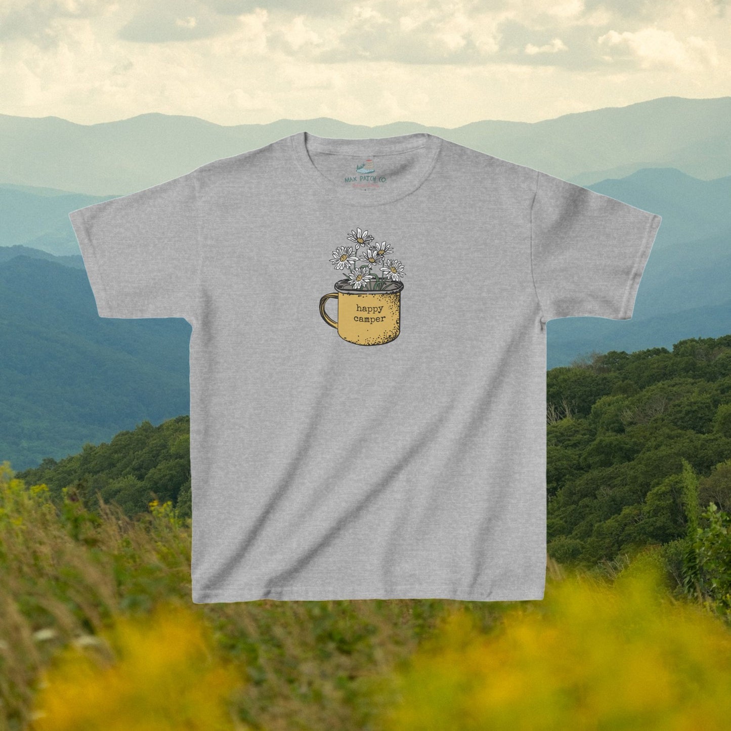 Girl's Happy Camper Tee