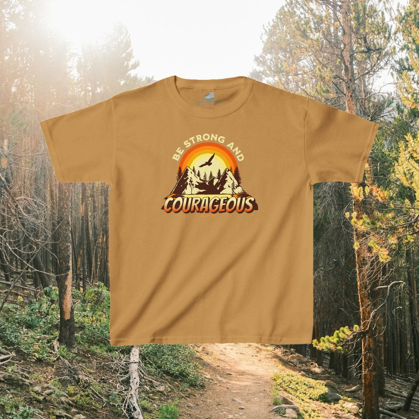 Kid's Strong & Courageous Tee