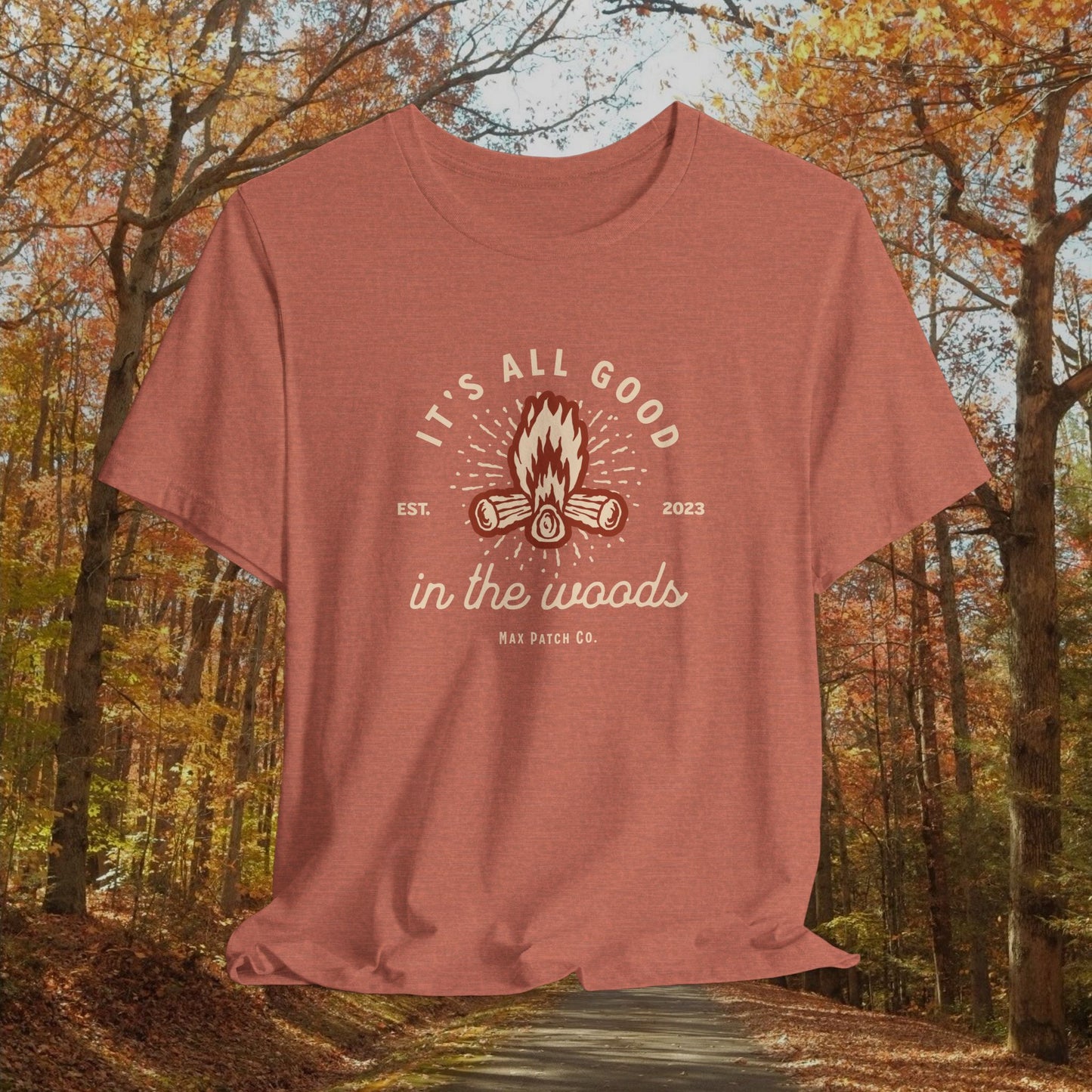 In The Woods Graphic Tee - Bella