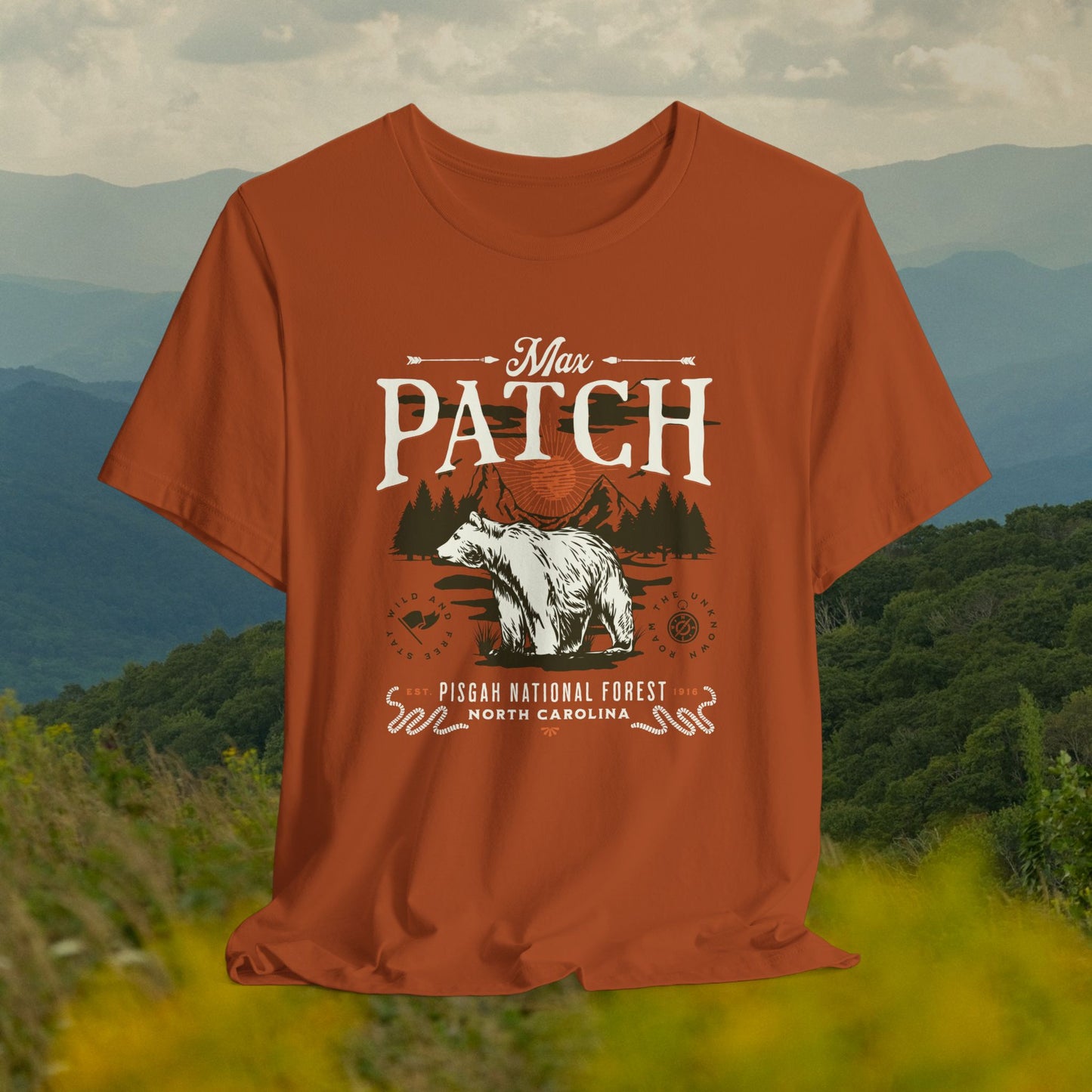 Max Patch Mountain Graphic Tee