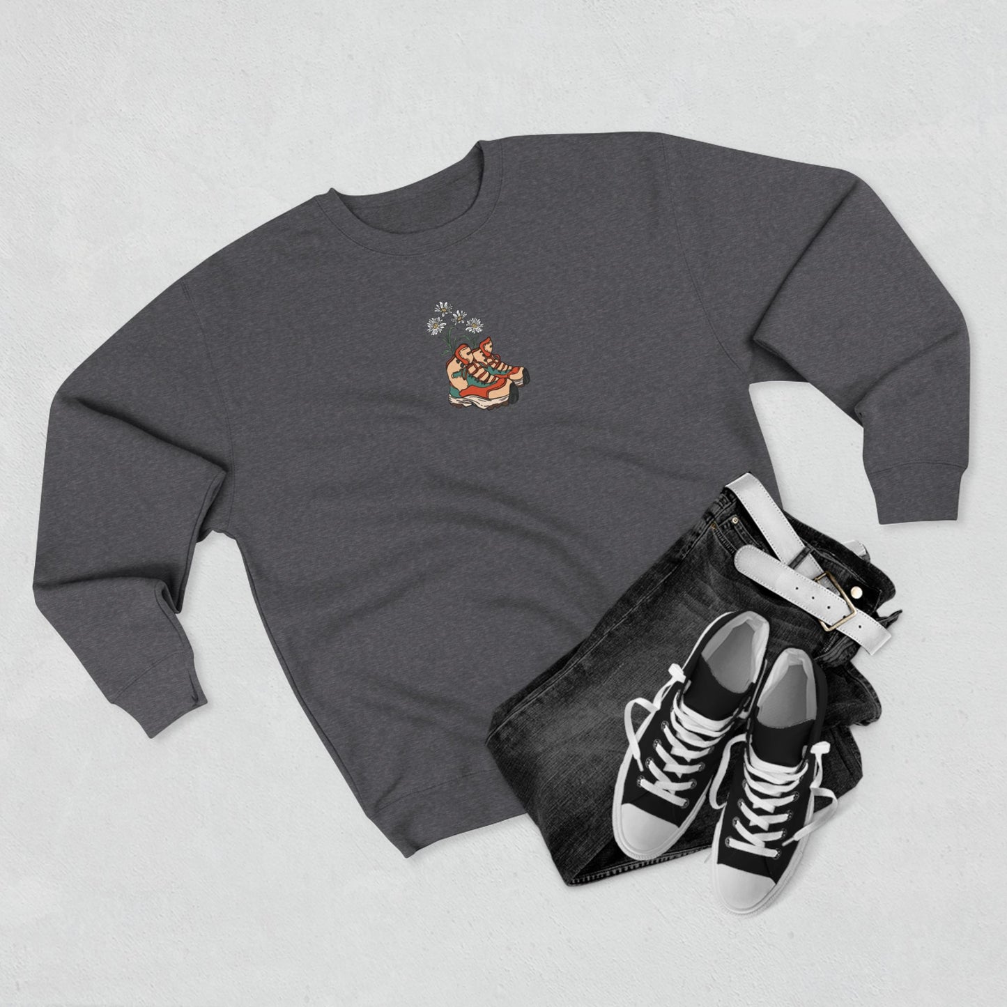 Blooming Boots Sweatshirt