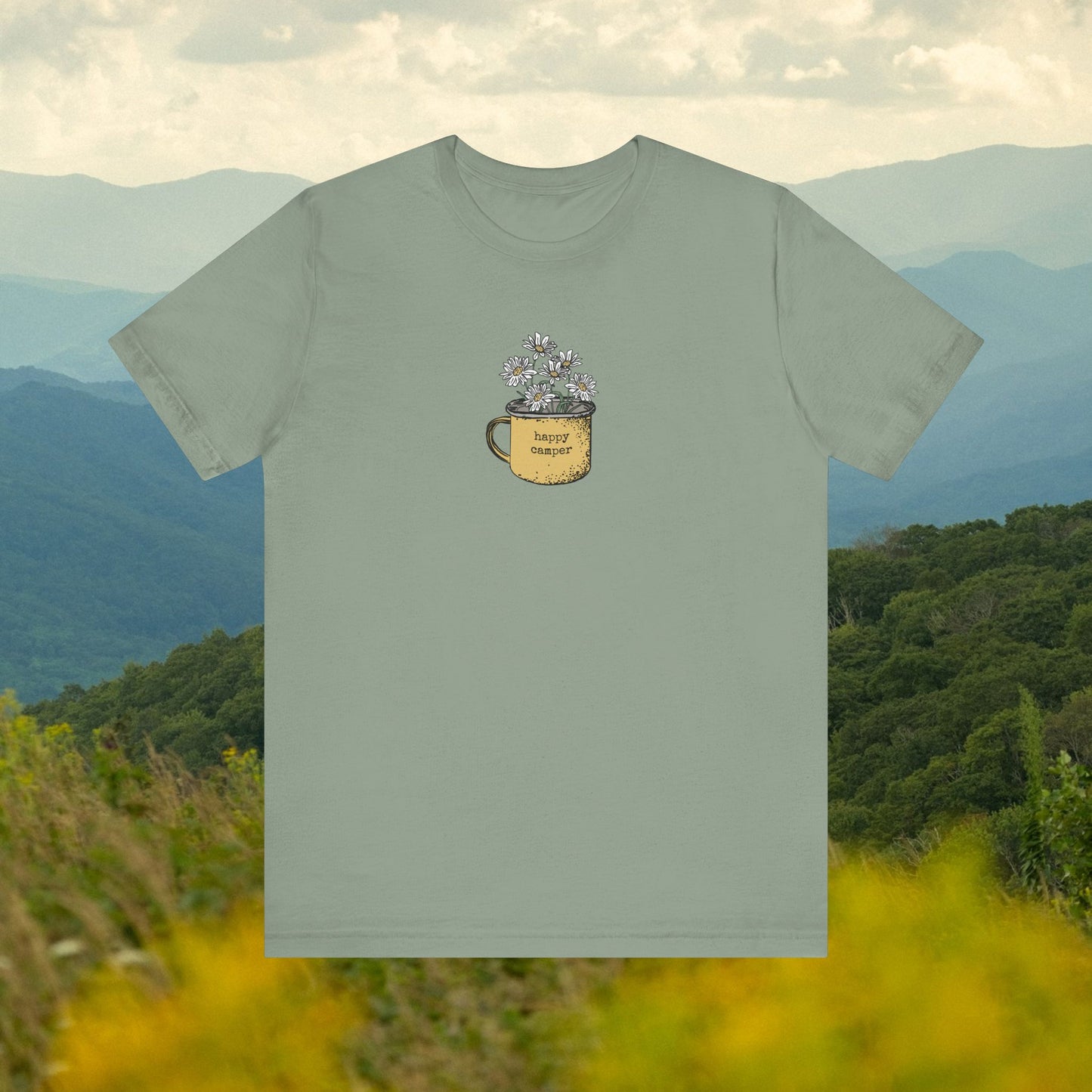 Women's Happy Camper Graphic Tee