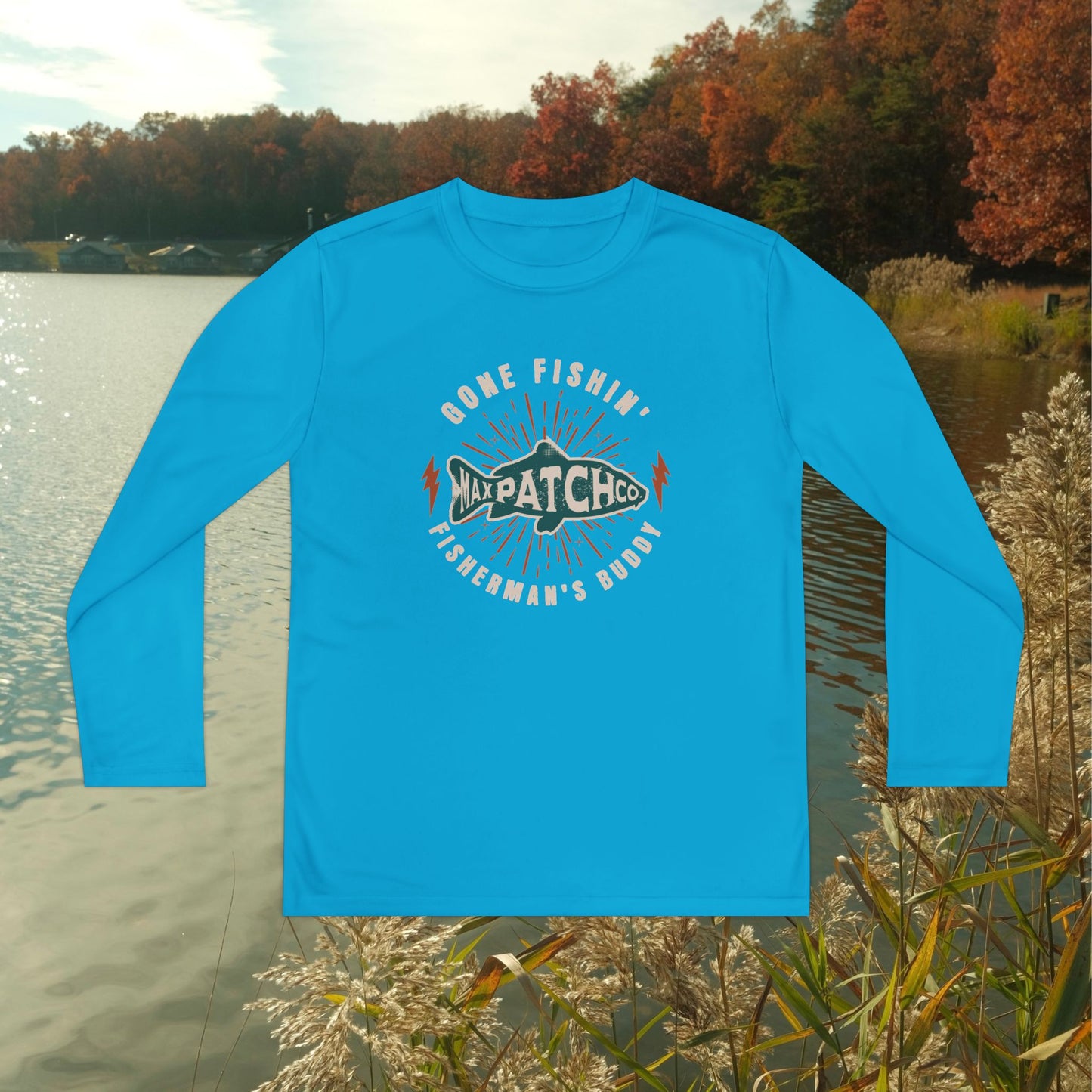 Youth Fisherman's Athletic Long-Sleeve Tee