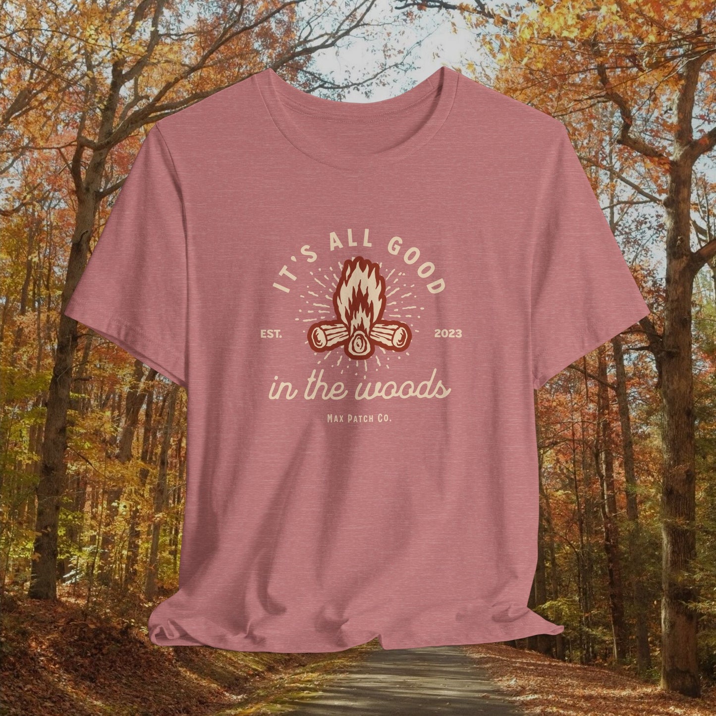 In The Woods Graphic Tee - Bella