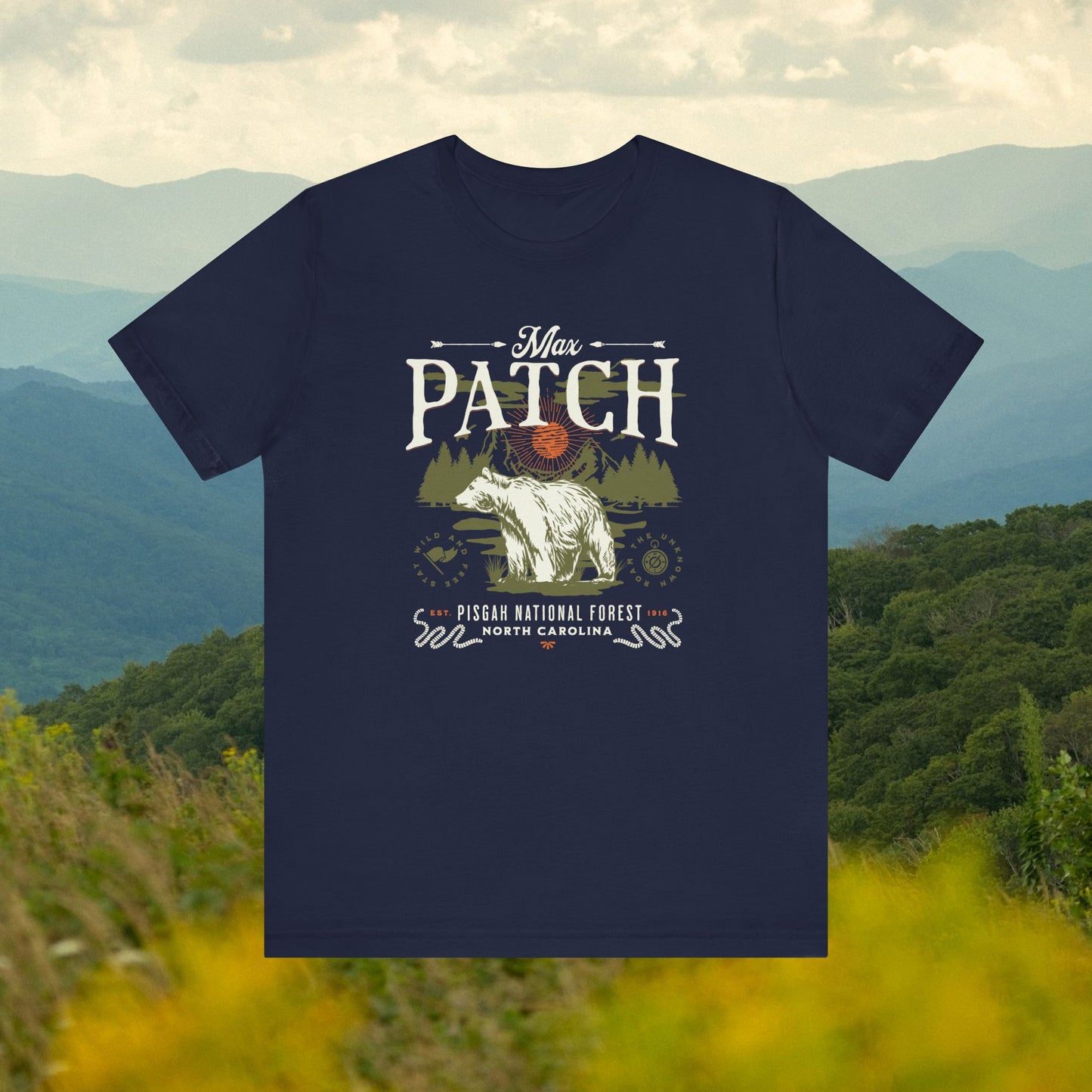 Max Patch Mountain Graphic Tee