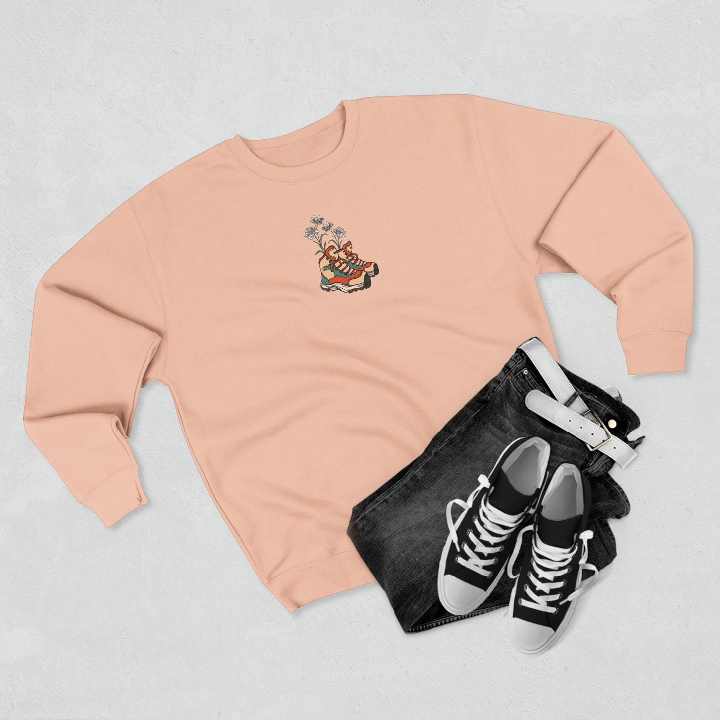 Blooming Boots Sweatshirt