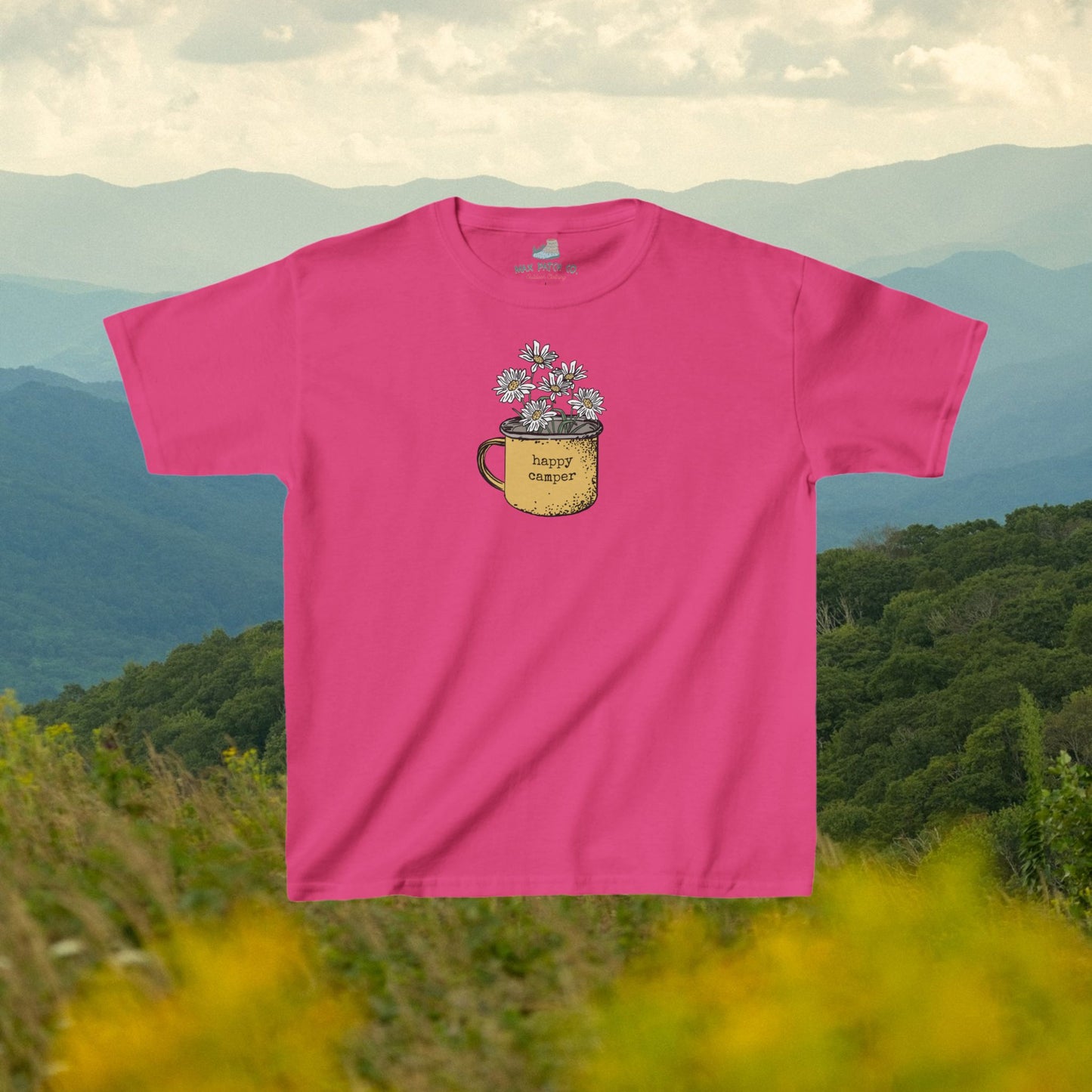 Girl's Happy Camper Tee