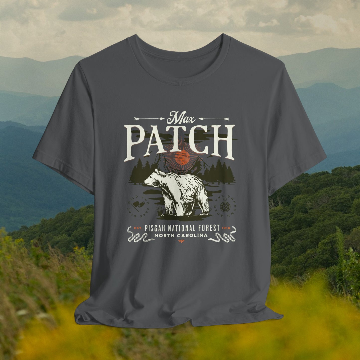 Max Patch Mountain Graphic Tee