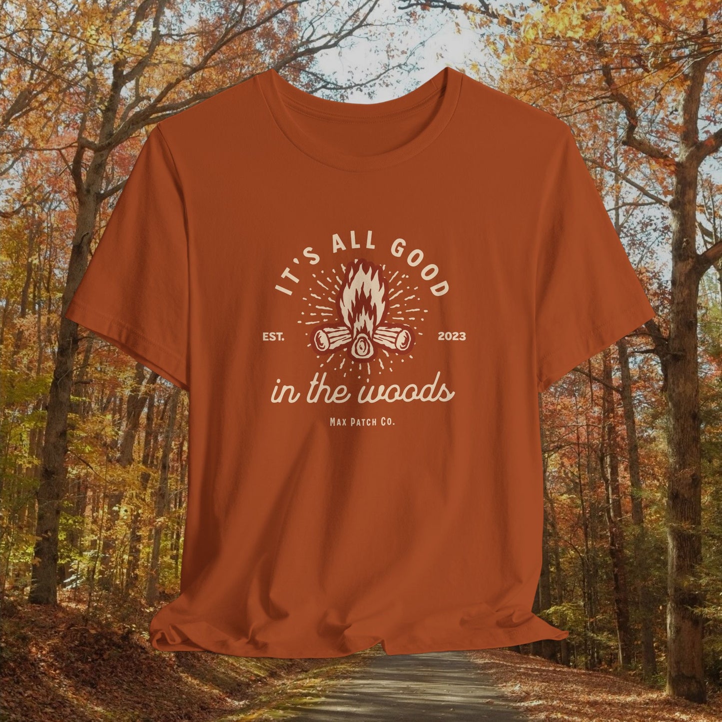 In The Woods Graphic Tee - Bella
