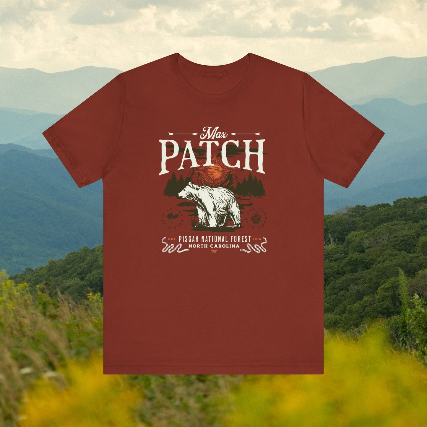 Max Patch Mountain Graphic Tee