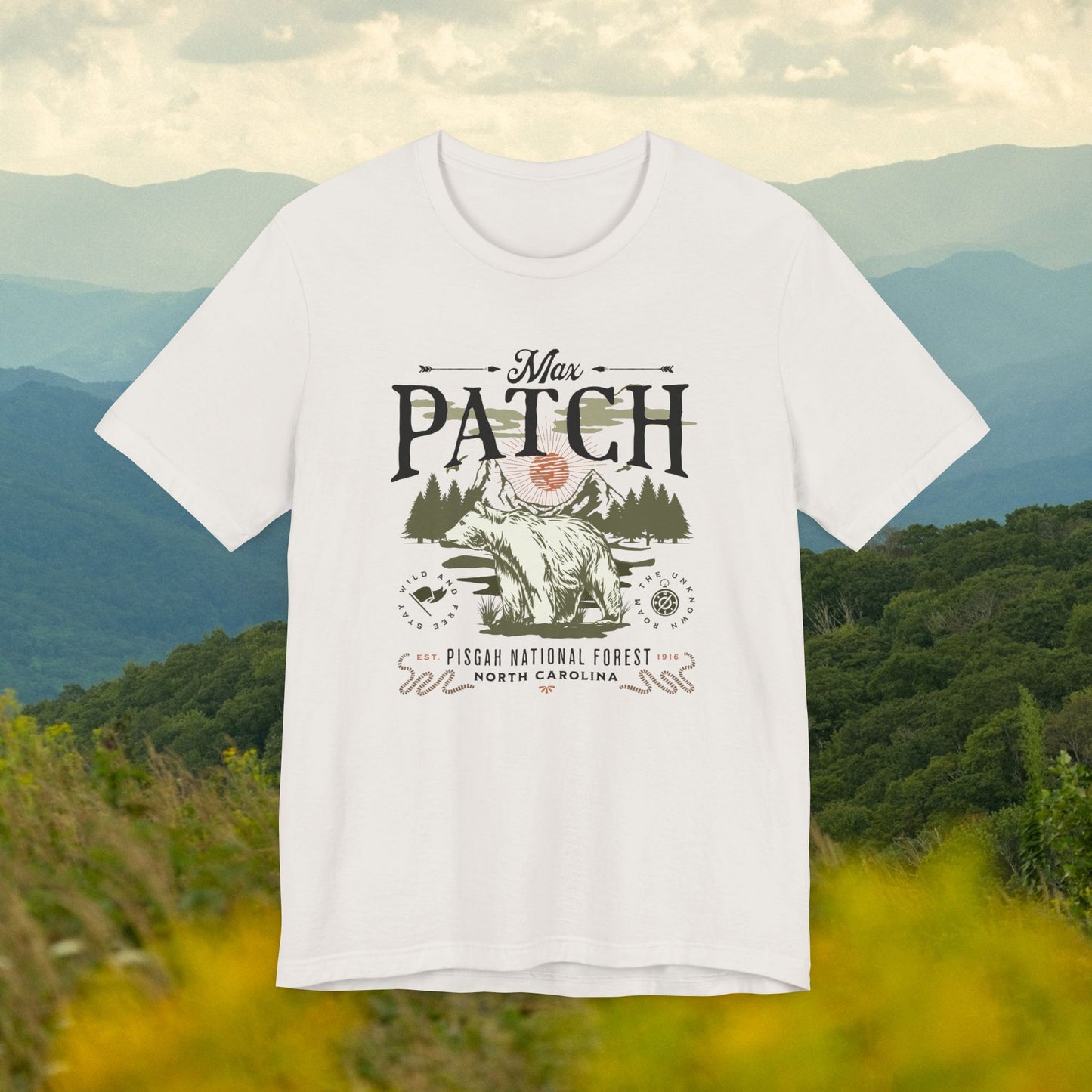 Max Patch Mountain Graphic Tee