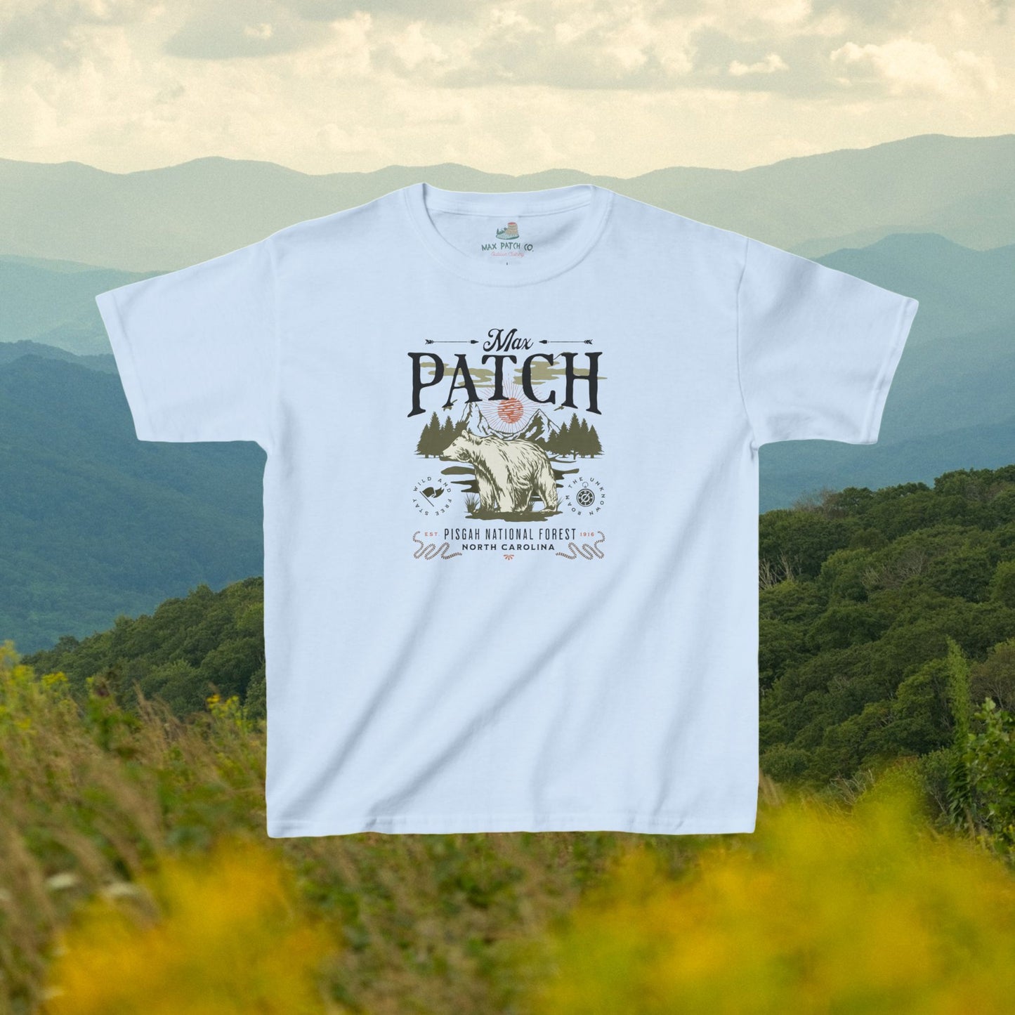 Kid's Max Patch Mountain Tee