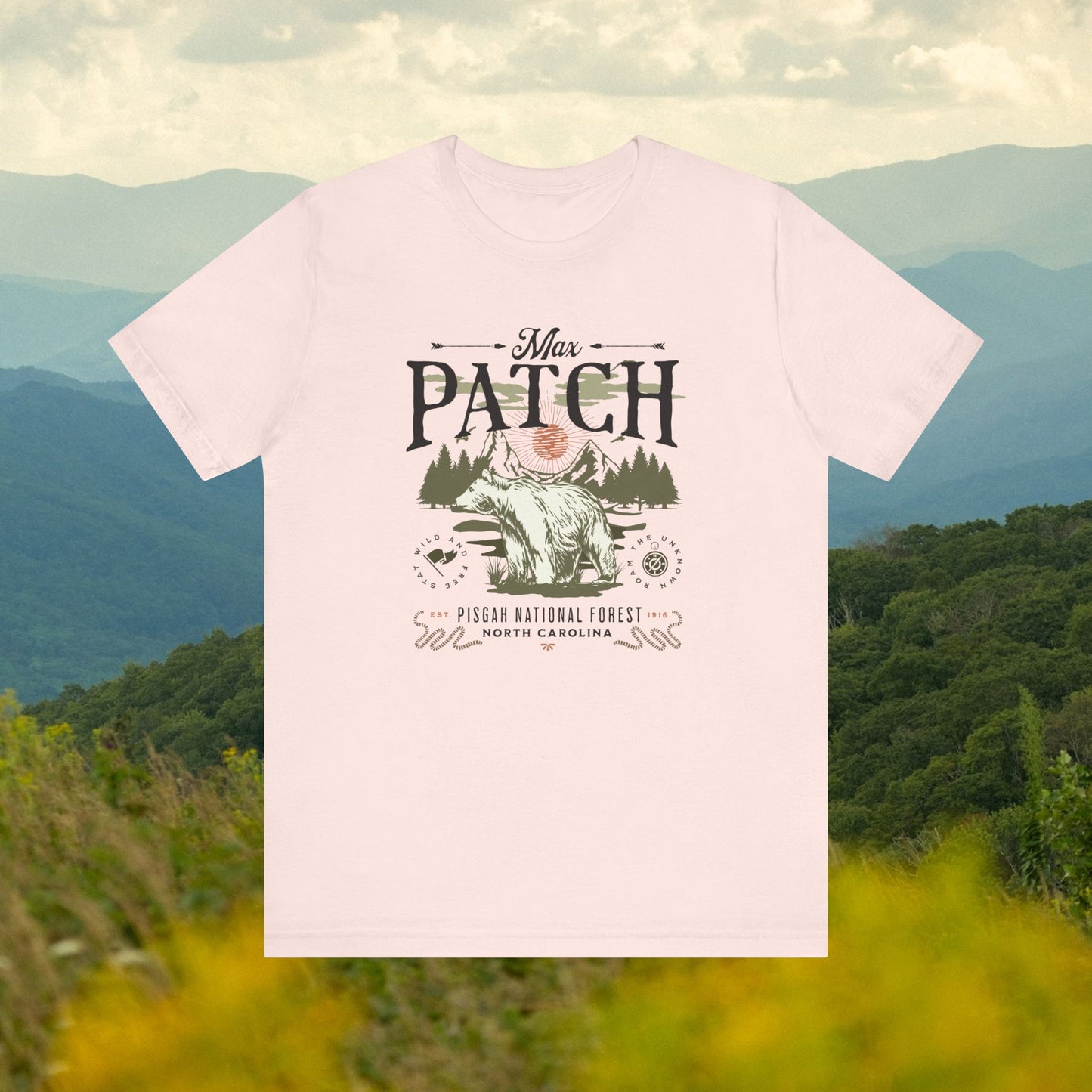 Max Patch Mountain Graphic Tee