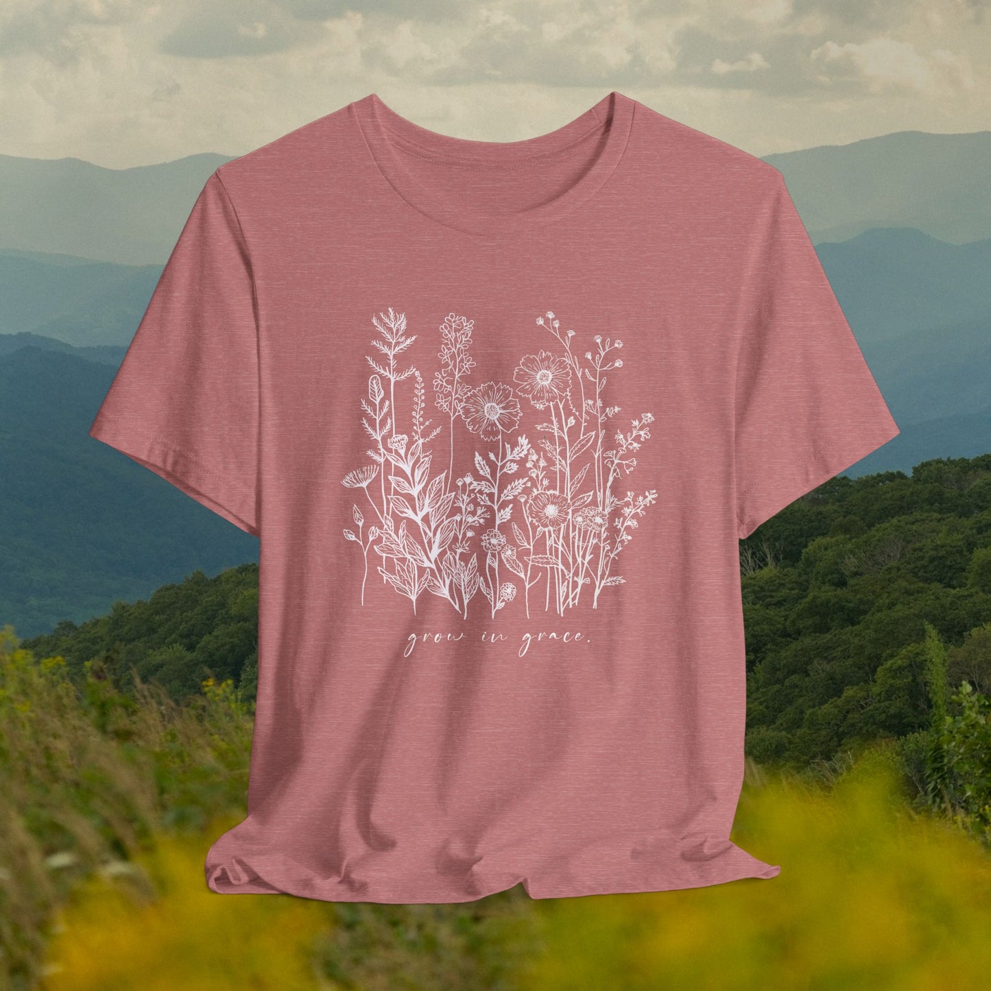Women's Grow in Grace Graphic Tee