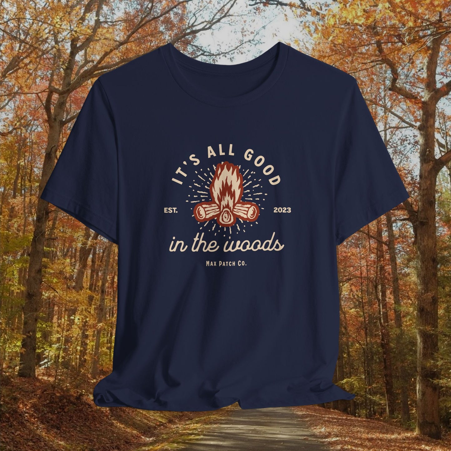 In The Woods Graphic Tee - Bella