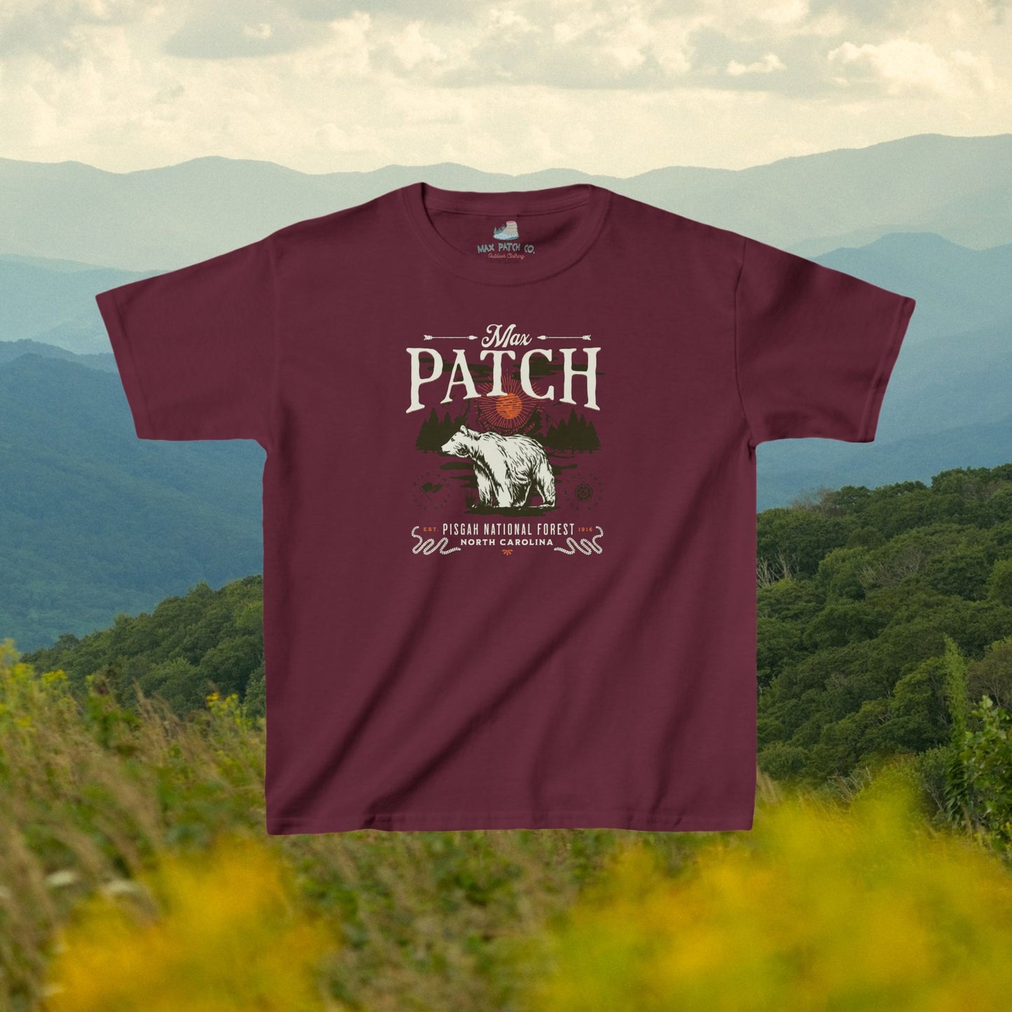 Kid's Max Patch Mountain Tee
