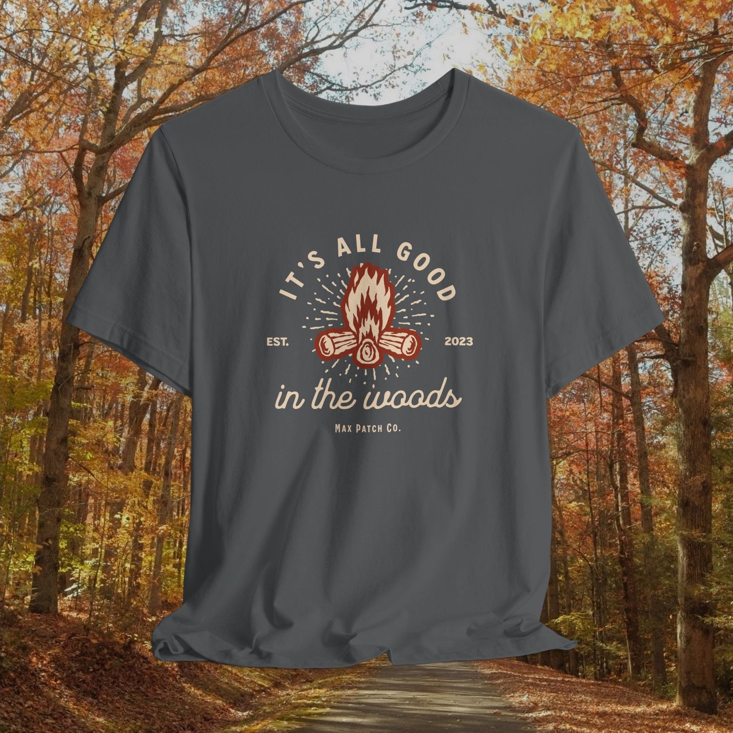 In The Woods Graphic Tee - Bella